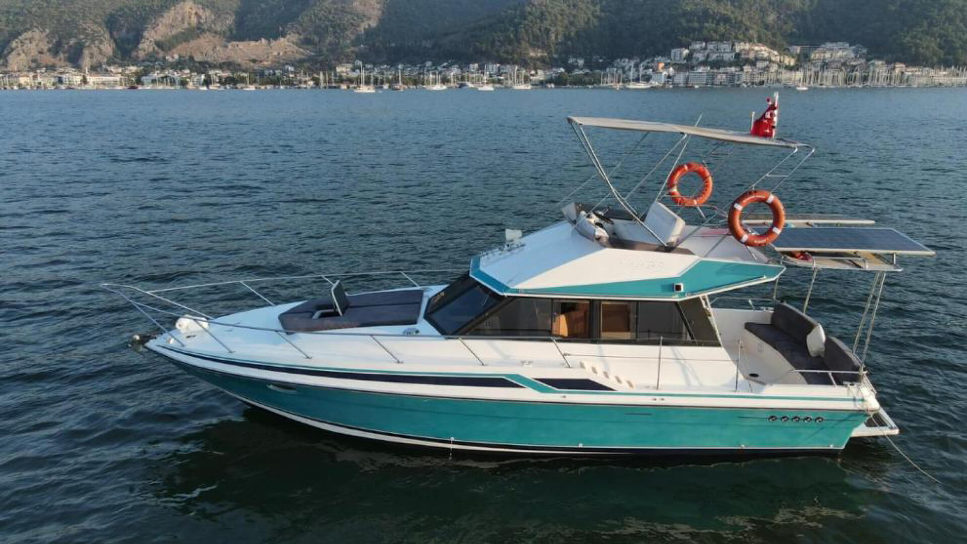 06/07/2025 - 11/07/2025 Fethiye Motoryat Kiralık Sunseeker 2 Kabin 13 Metre