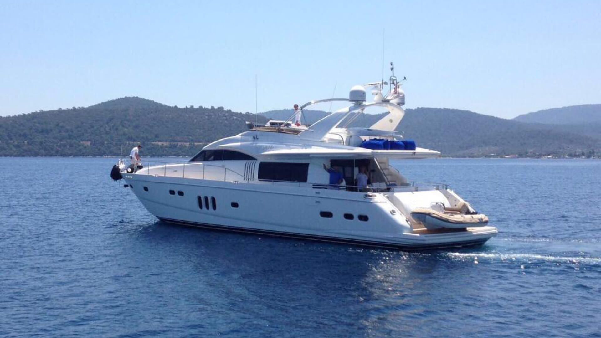Bodrum Lux Motoryat Princess 75 - 4 Kabin 23 Metre