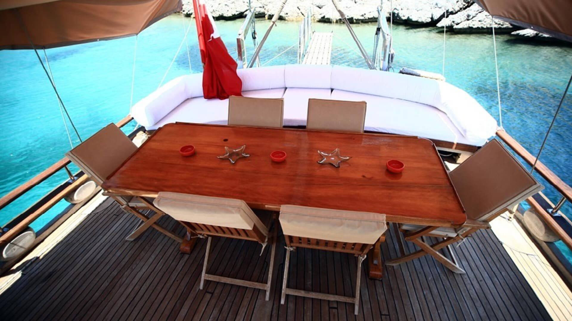 Bodrum Standart Gulet 5 kabin 18 Metre
