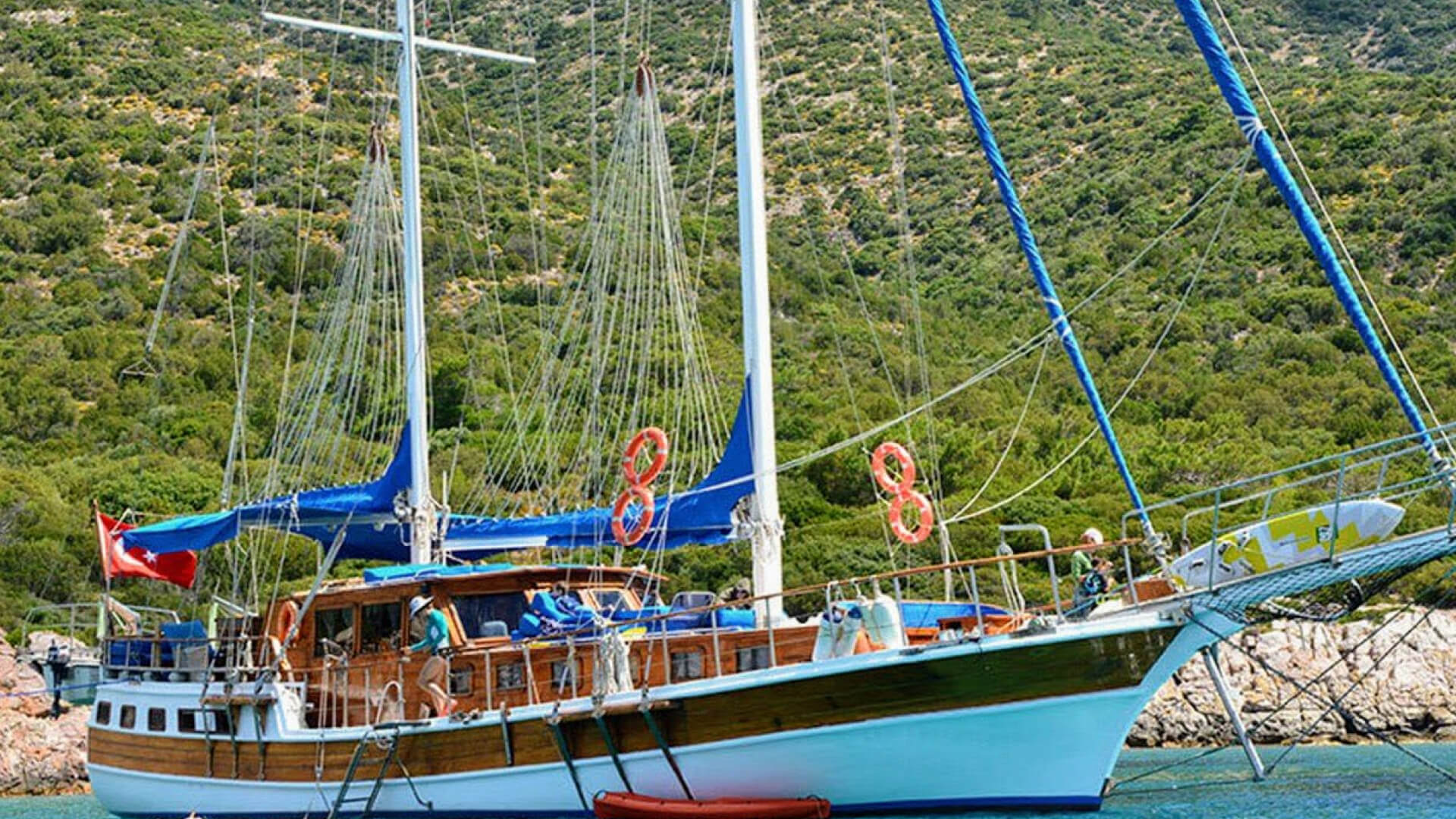 Bodrum Lux Gulet 6 Kabin 22 Metre