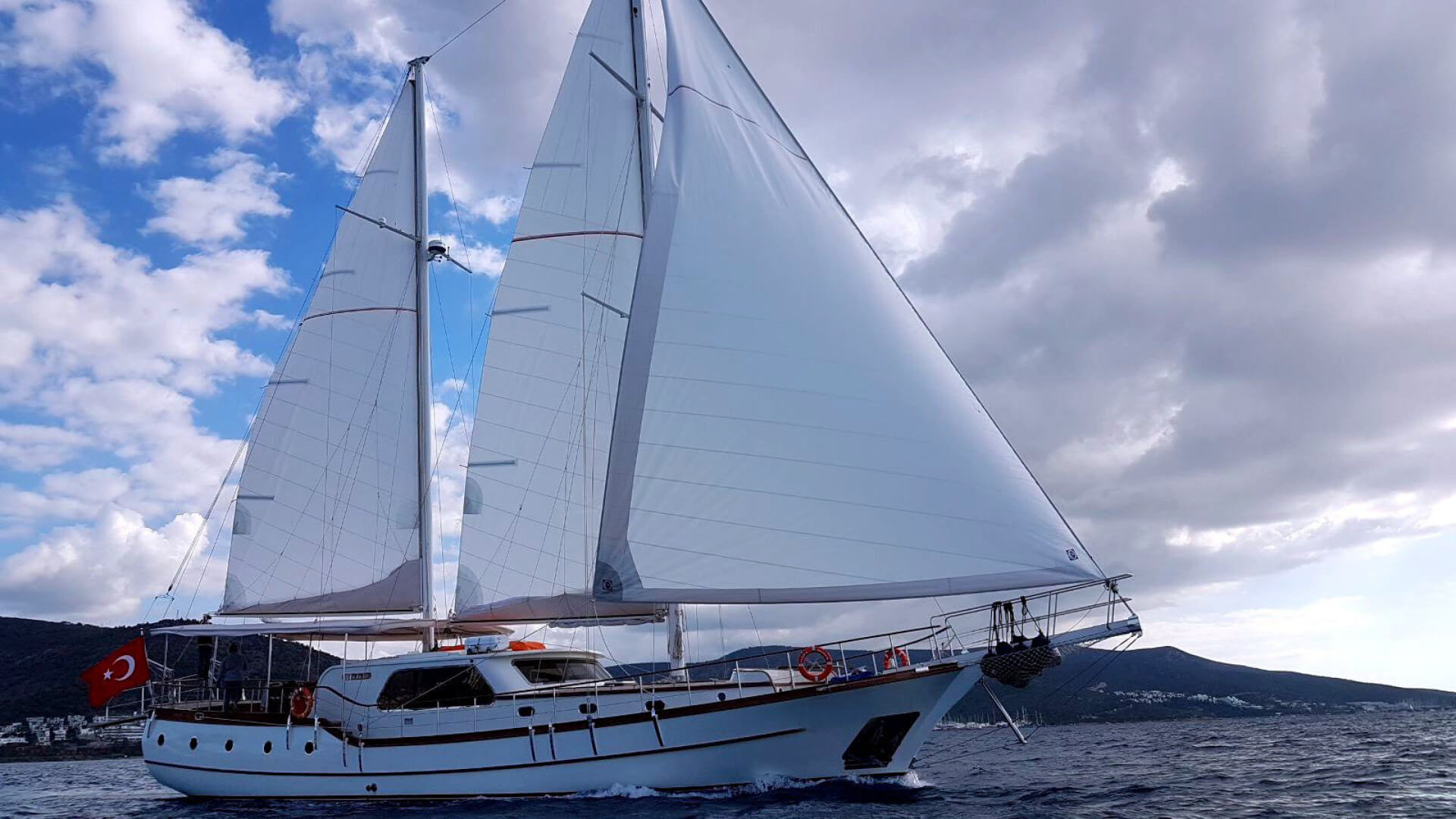 Bodrum Delux Gulet 4 Kabin 22 Metre
