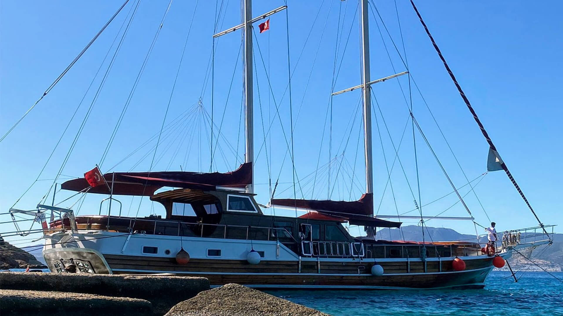 Bodrum Lux Gulet 7 Kabin 25 Metre