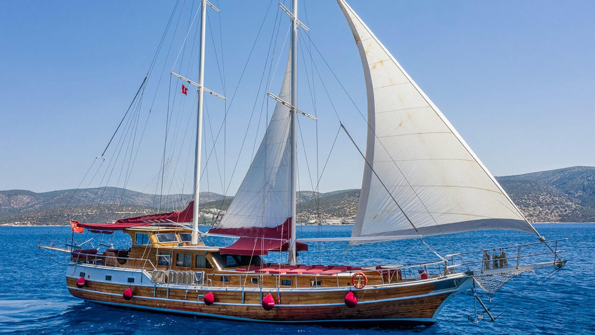 Bodrum Lux Gulet 7 Kabin 25 Metre