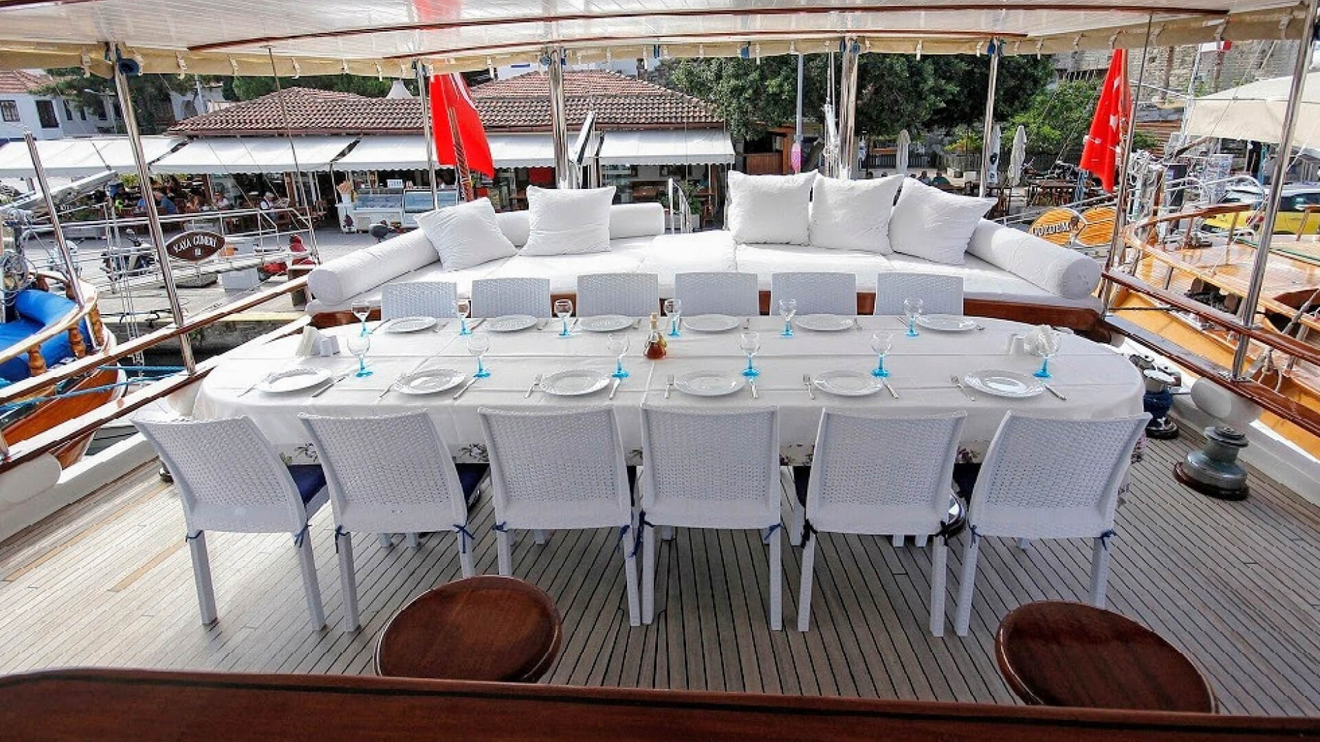 Bodrum Delux Gulet 9 Kabin 30 Metre