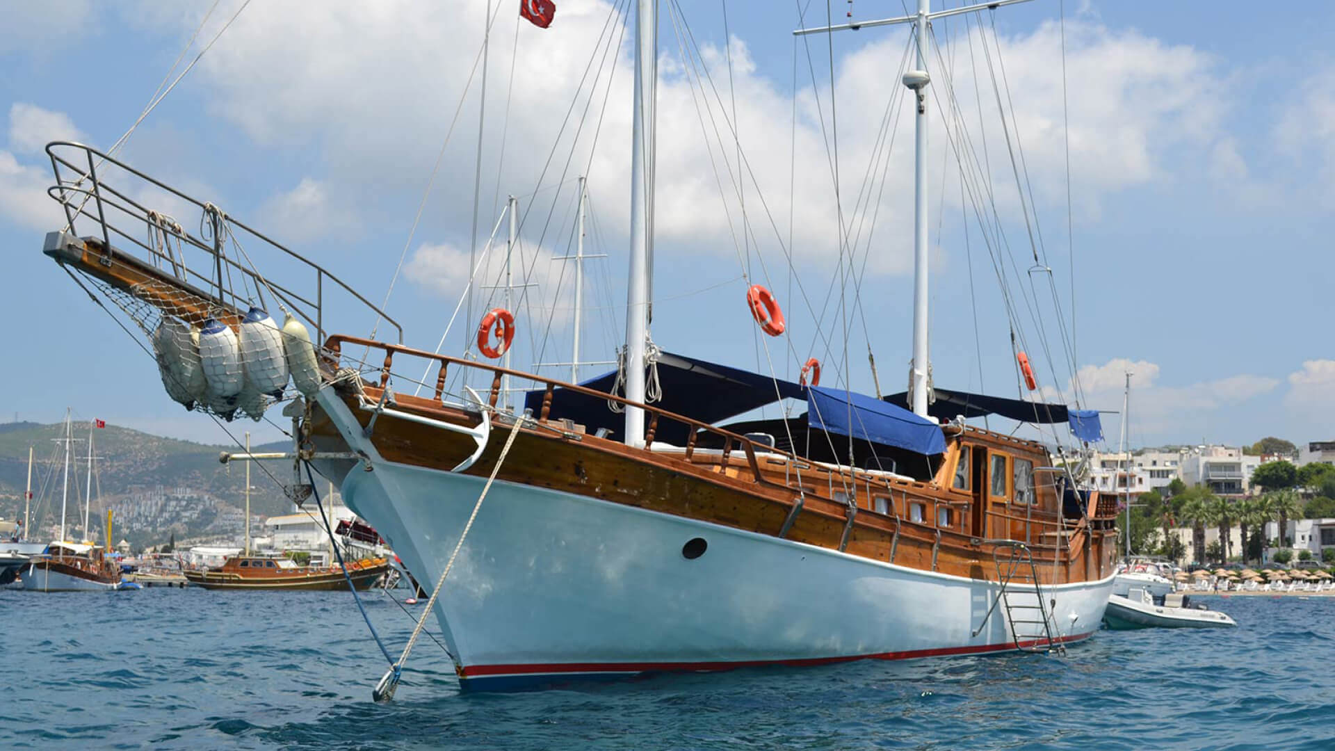 Bodrum Tekne Tatili lux Gulet  5 Kabin 20 Metre