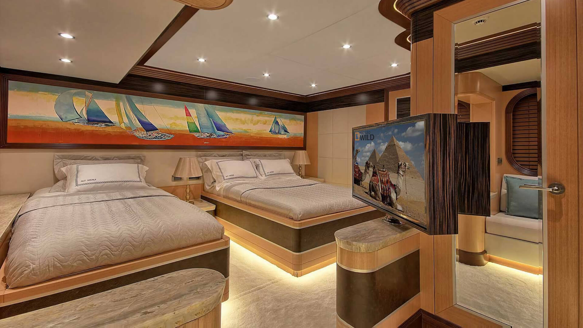 Ultra Delux Bodrum Kiralık Süperyat 5 Kabin 55 Metre
