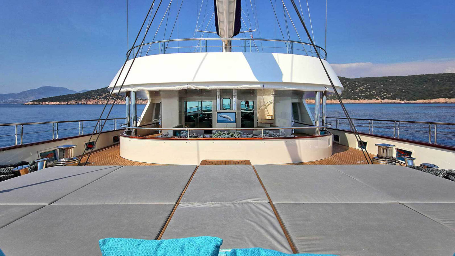 Ultra Delux Bodrum Kiralık Süperyat 5 Kabin 55 Metre