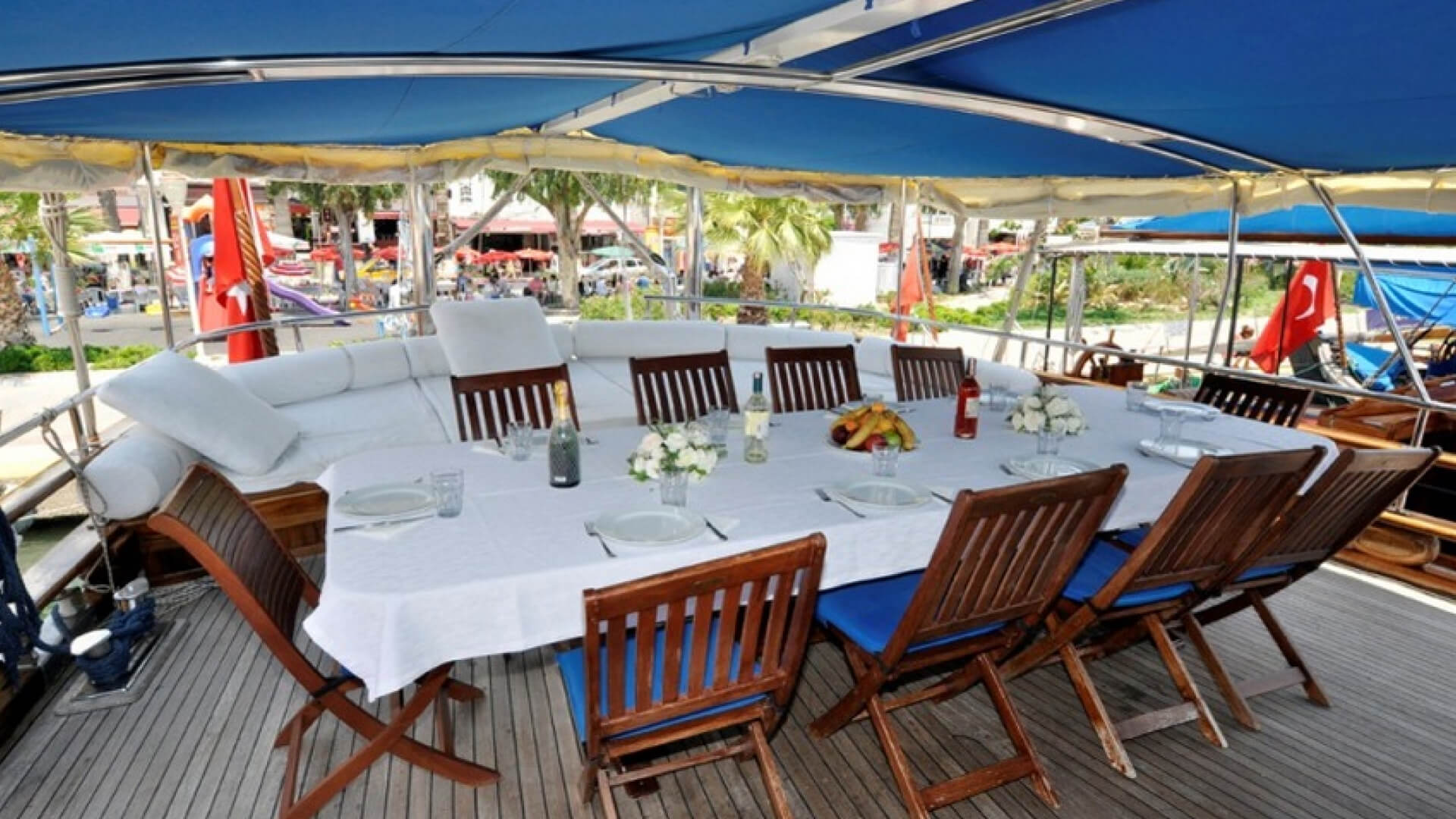 Bodrum Mavi Tur Lux Gulet Kiralama 8 Kabin 27 Metre