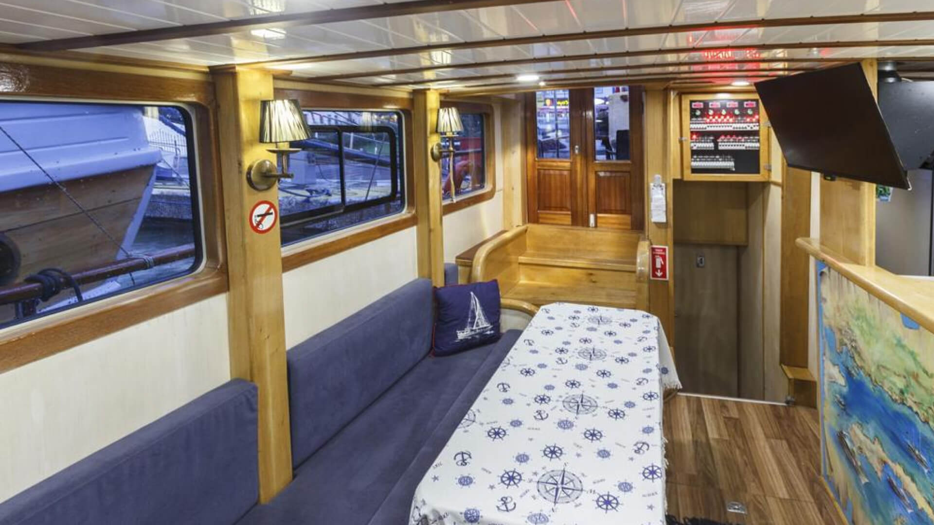 Bodrum Mavi Yolculuk Tekne Tatili 4 Kabin 18 Metre