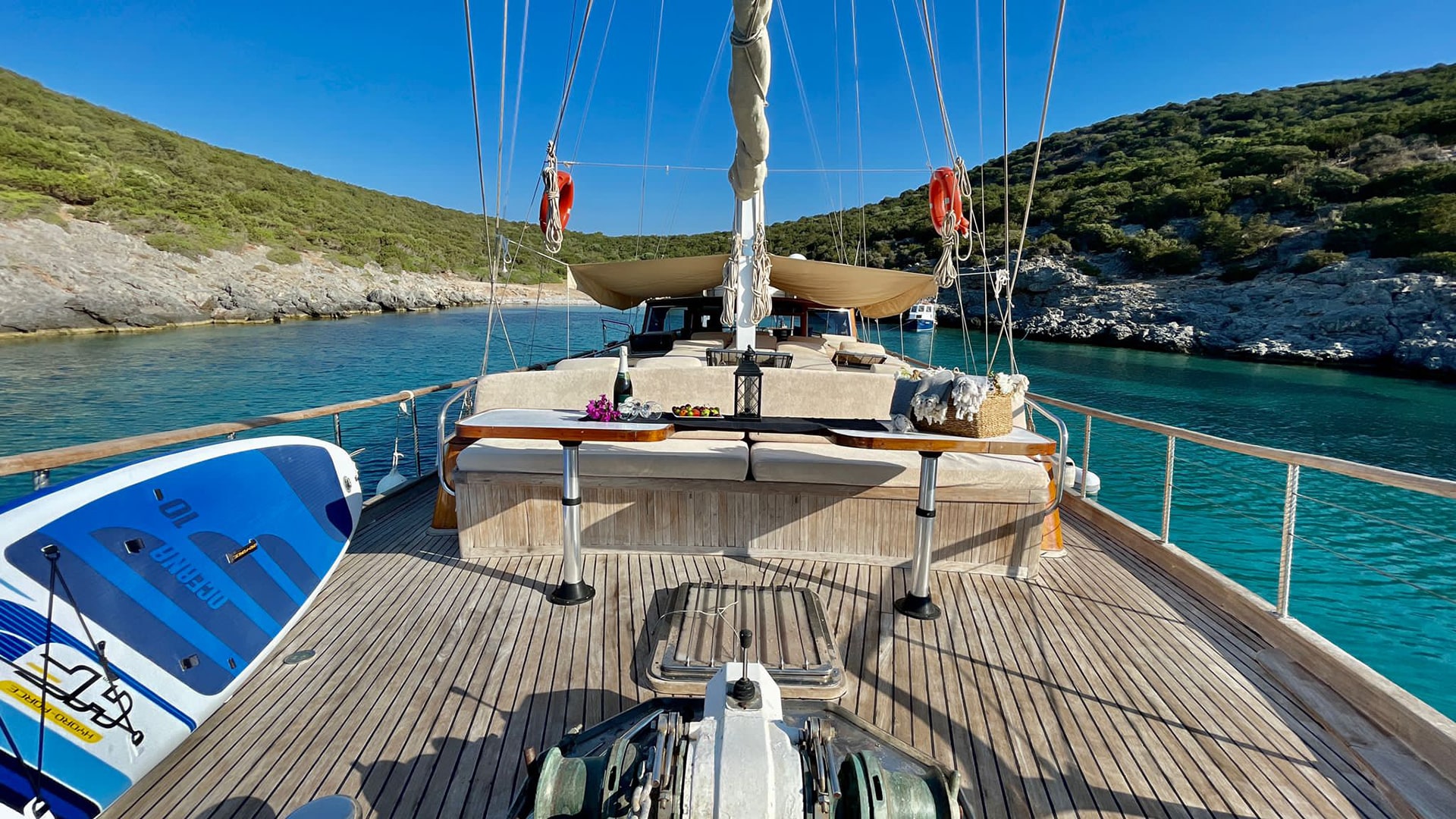 Bodrum Gulet Tekne Kiralama 3 Kabin 18 Metre