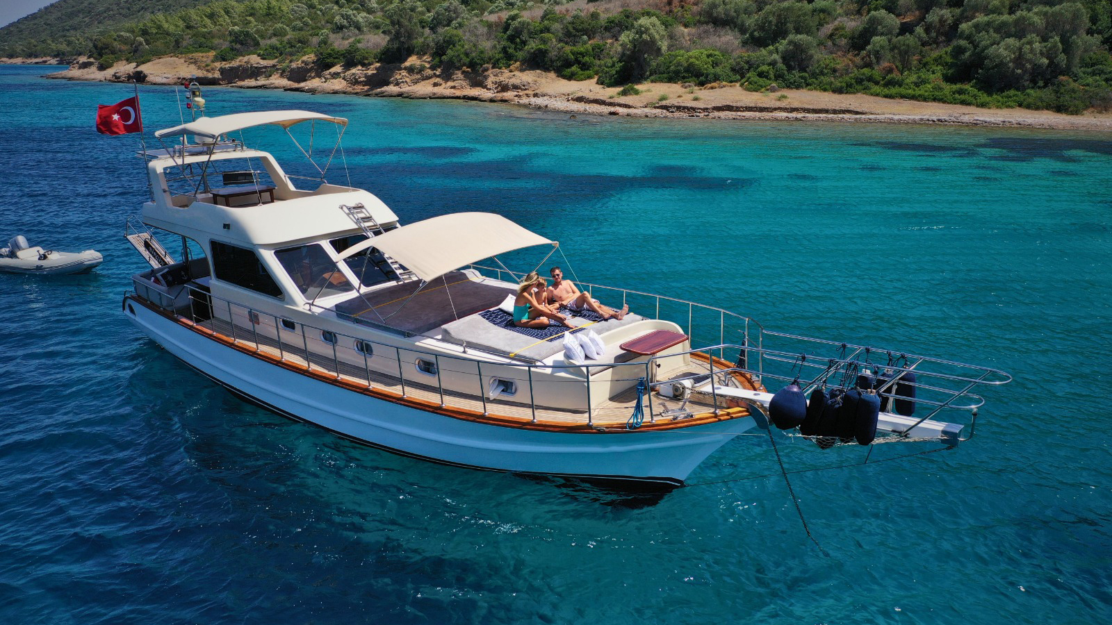 Bodrum Gulet Tekne Kiralama 2 Kabin 16,5 Metre 2012 Model