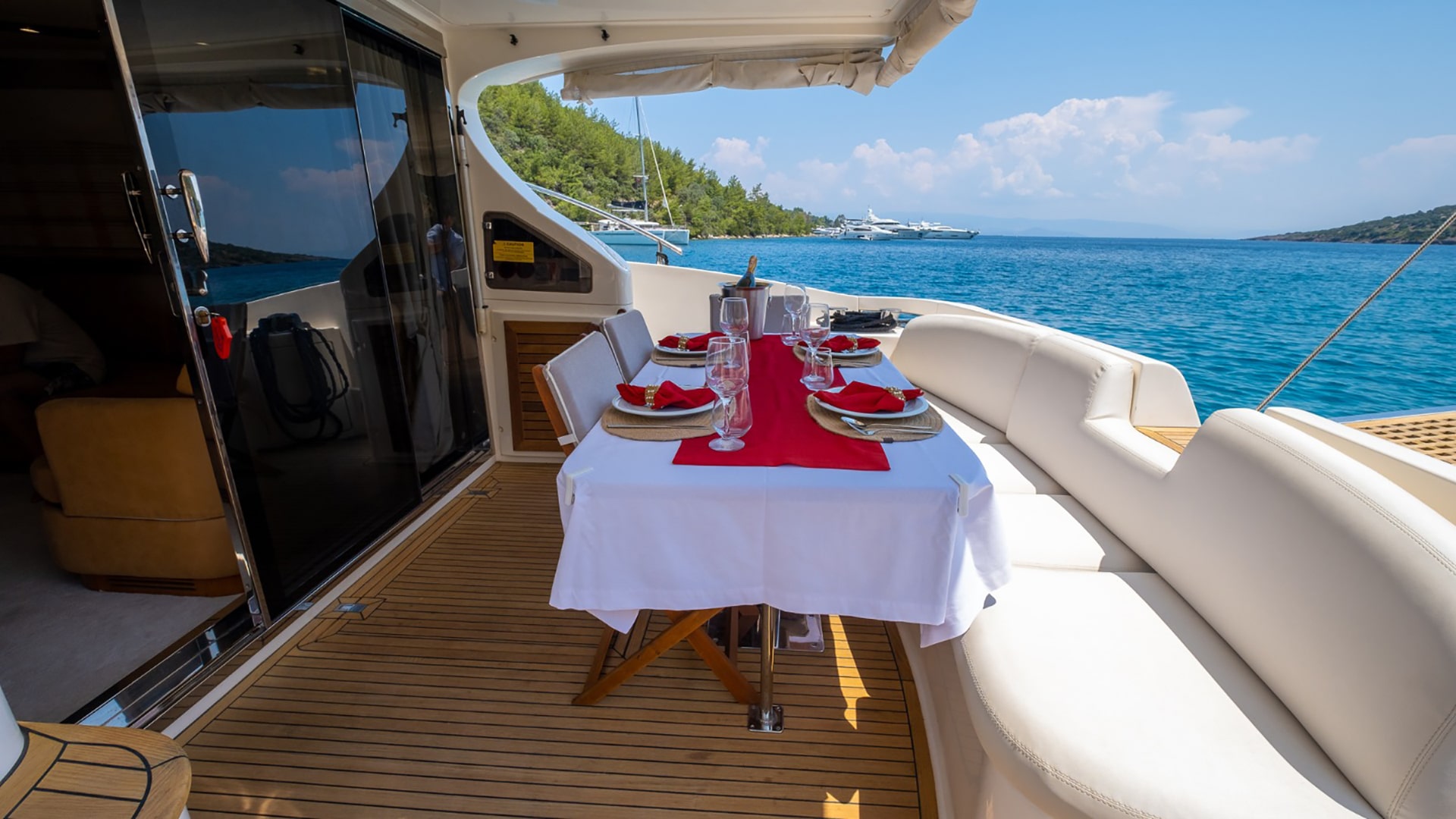 Bodrum Delux Motoryat Azimut 50 - 3 Kabin 16 Metre