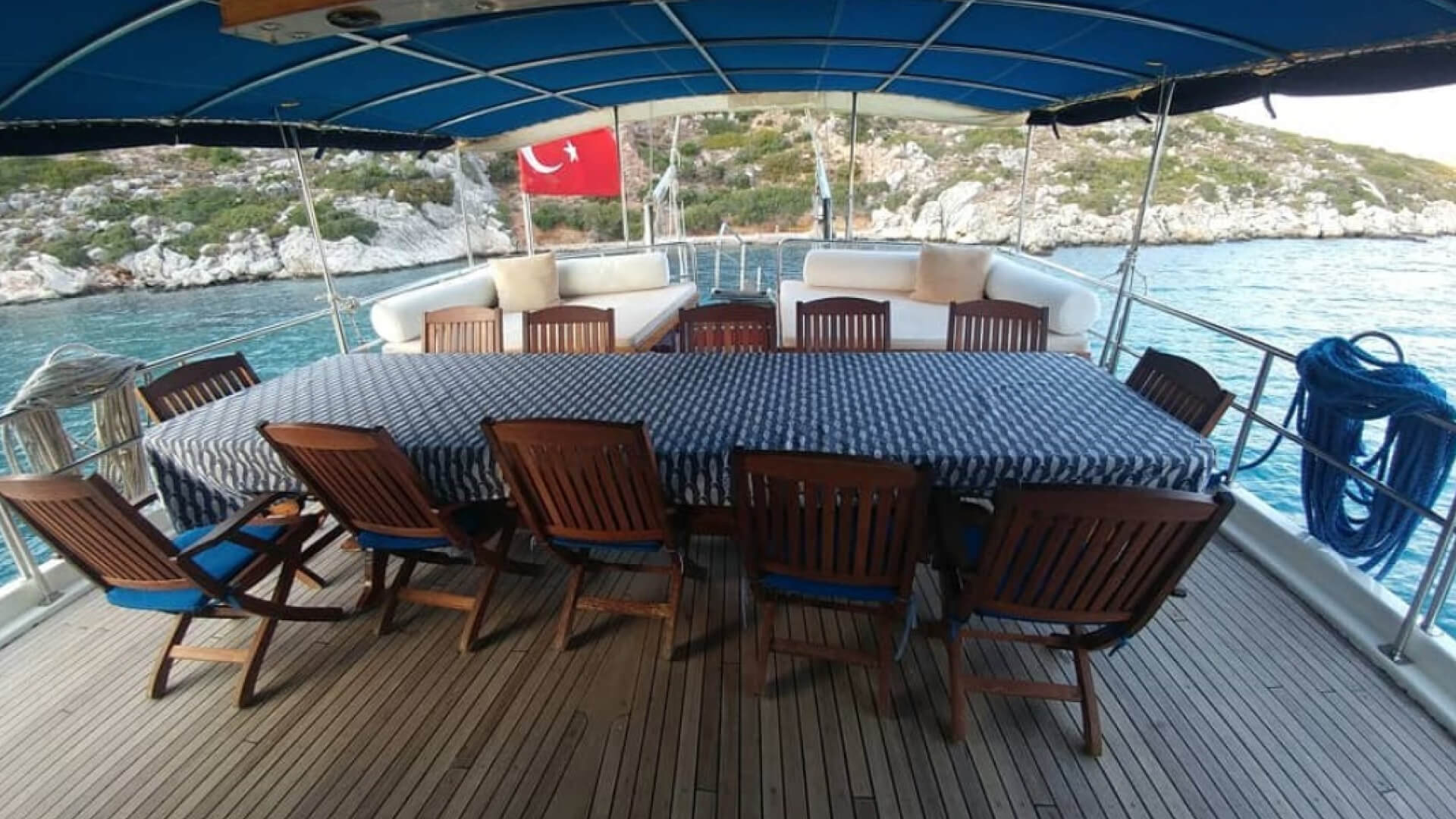 Bozburun Kiralık Konaklamalı Lux Gulet 12 Kişi 25 Metre