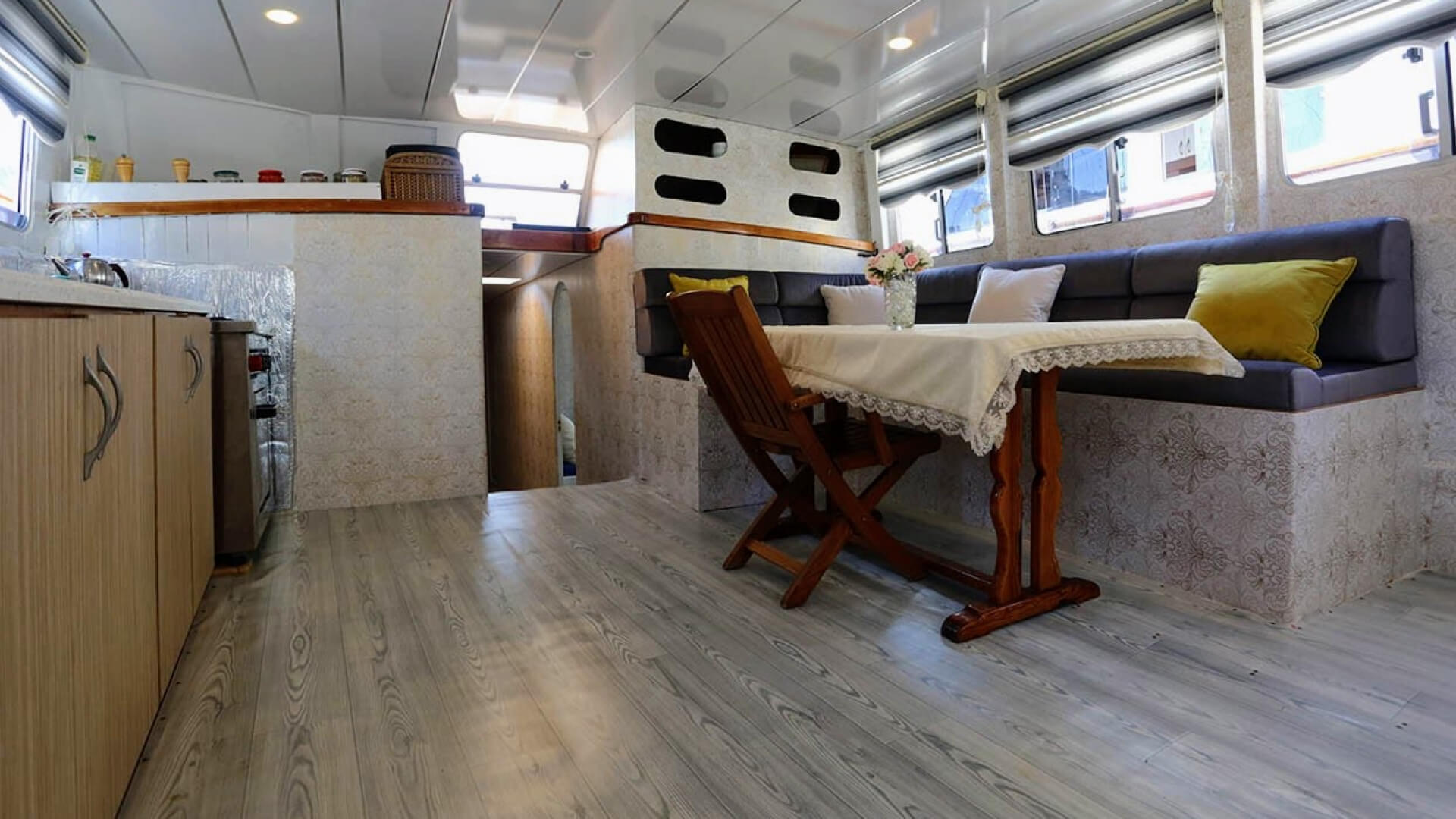 Bozburun Mavi Tur Kiralık Lux Gulet 4 Kabin 19 Metre