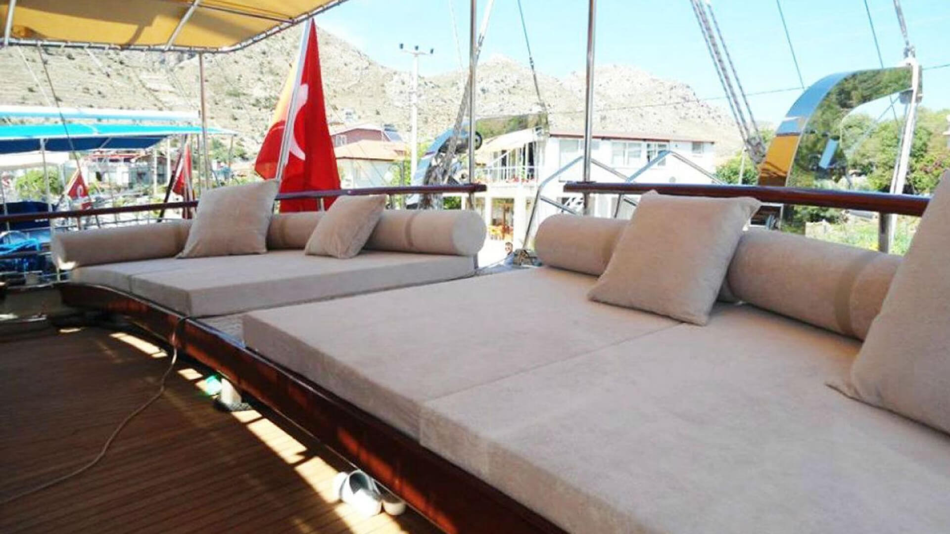 Bozburun Kiralık Lux Gulet Ketch 6 Kabin 31 Metre 