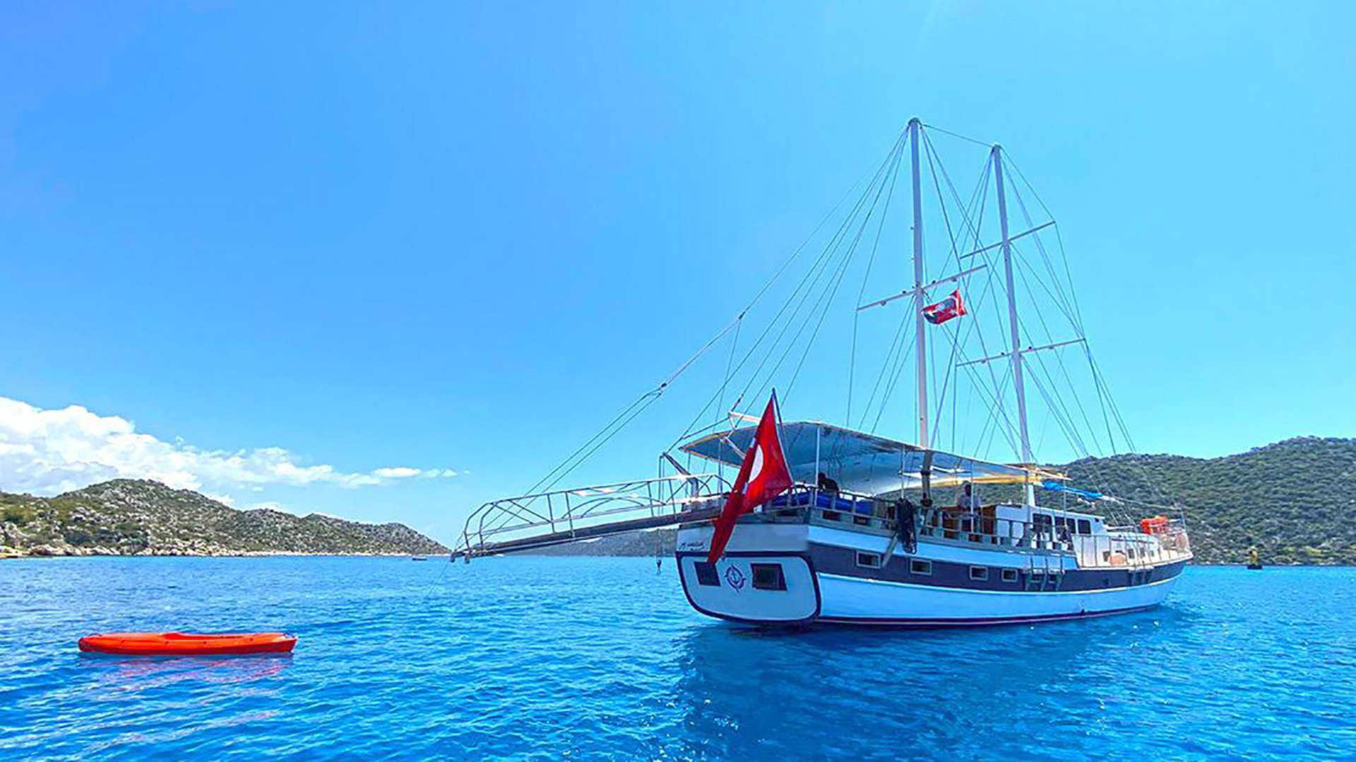 Kaş - Kekova - Fethiye Standart Gulet 8 Kabin 24 Metre