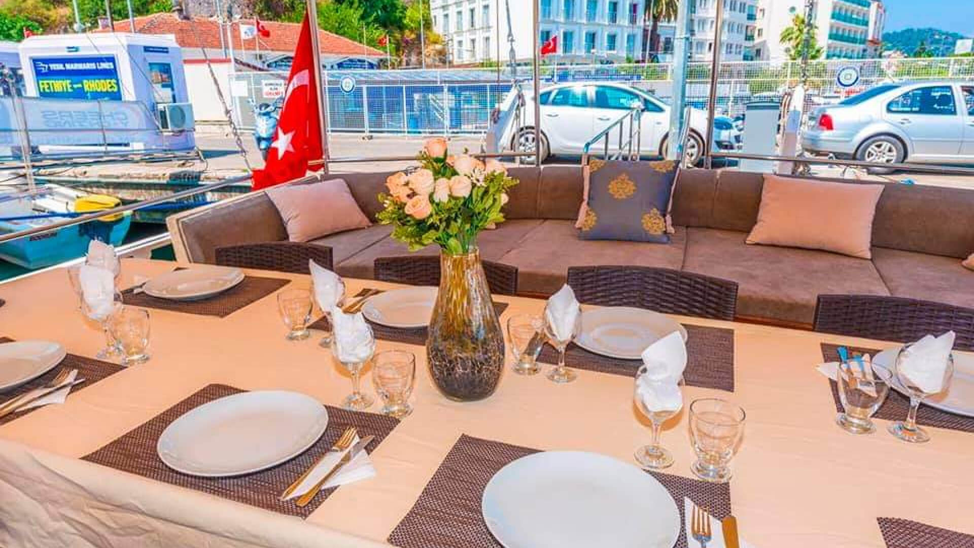 Fethiye Lux Gulet 6 Kabin 23 Metre