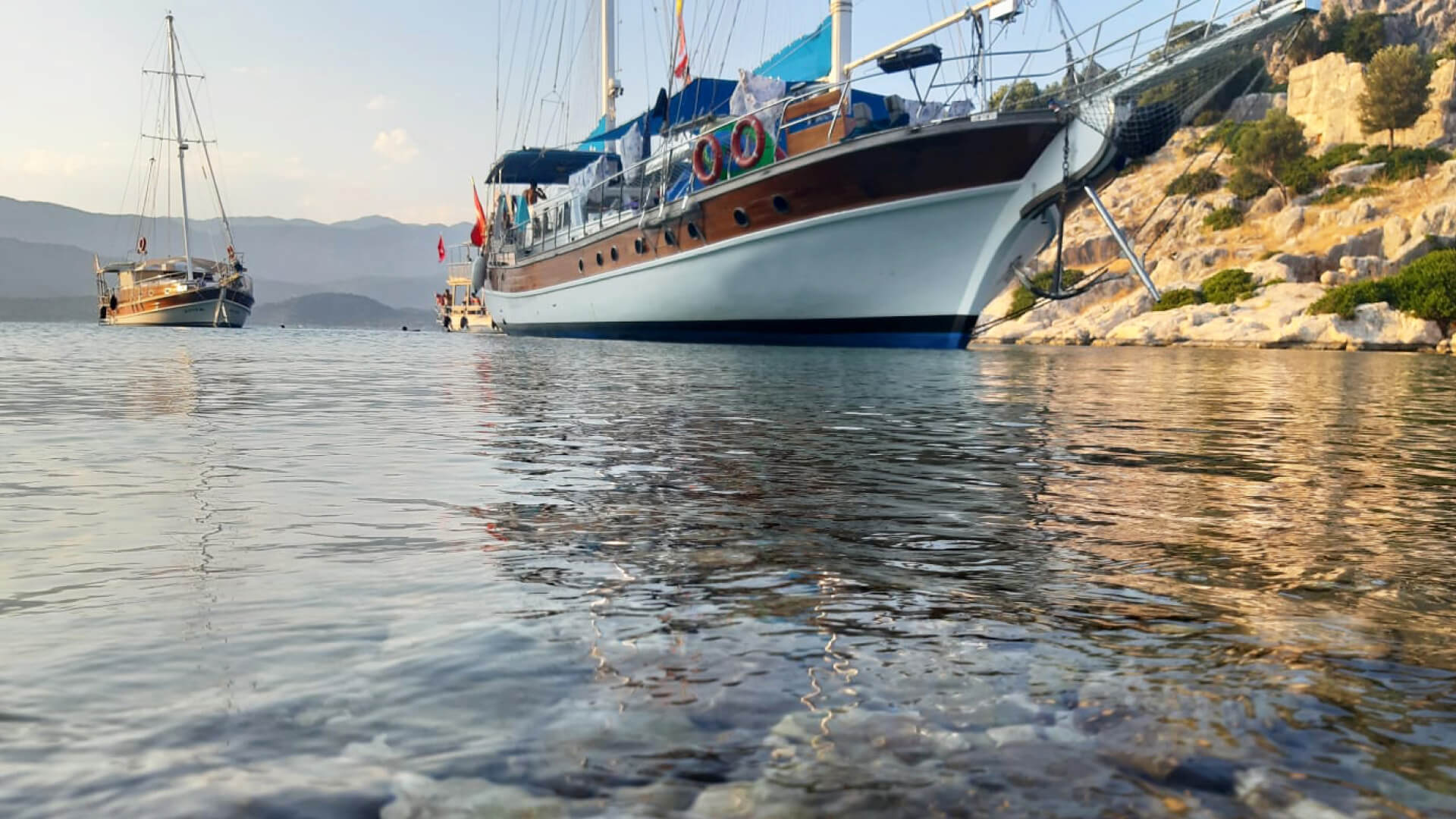 Kekova Kaş Fethiye Kiralık Lux Gulet 7 Kabin 24 Metre