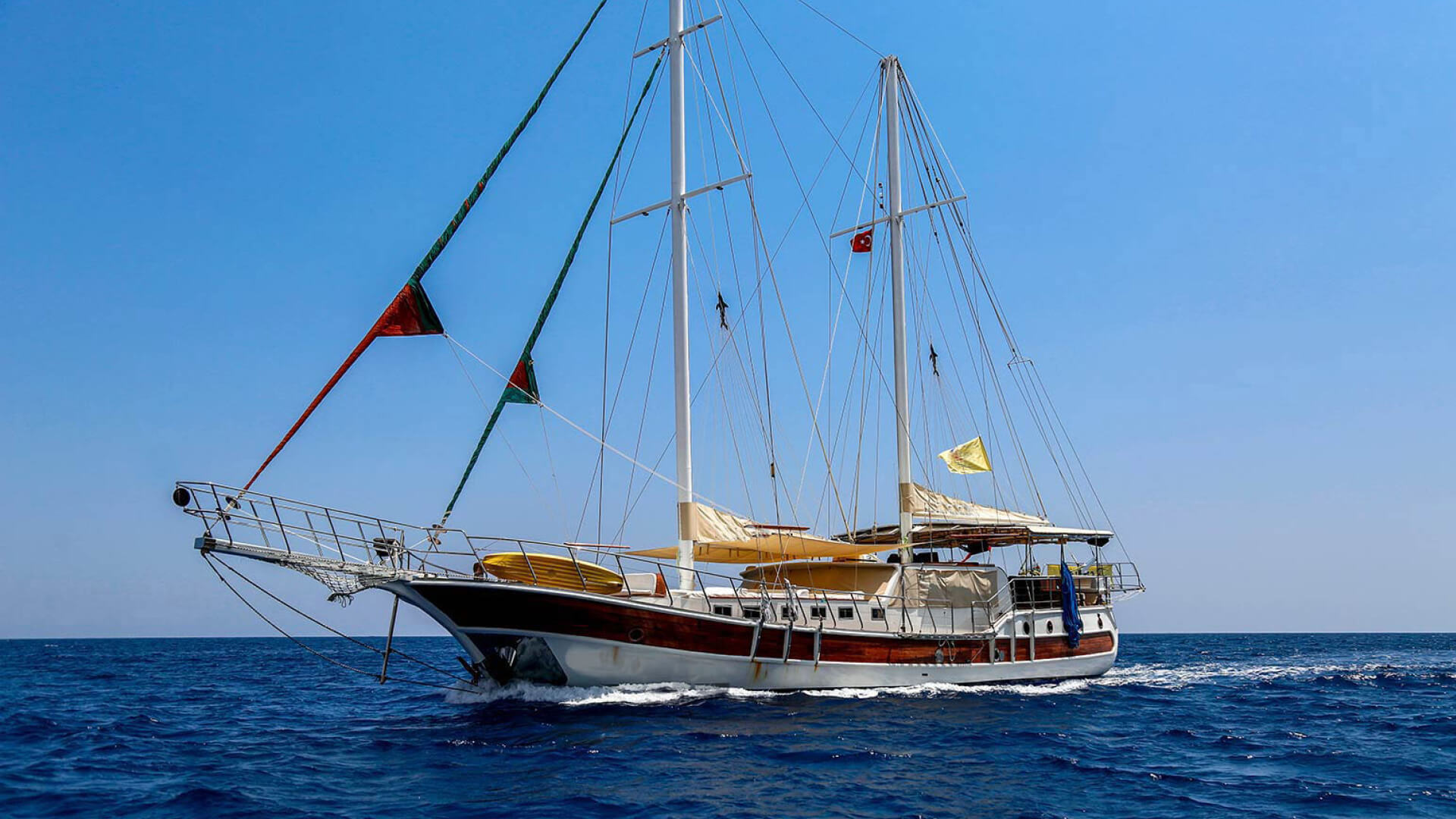 Fethiye Lux Gulet 8 Kabin 24 Metre
