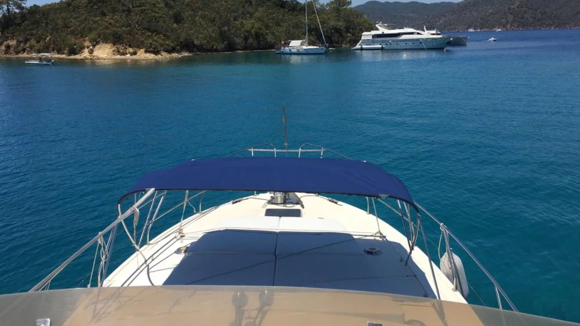 Fethiye Delux Motoryat Prencess 45 2 Kabin 14 Metre