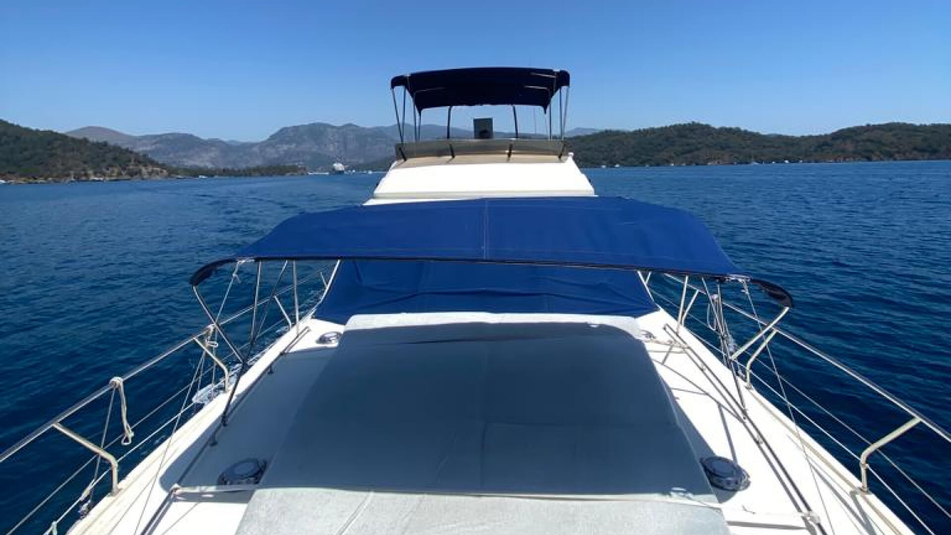 Fethiye Delux Motoryat Prencess 45 2 Kabin 14 Metre