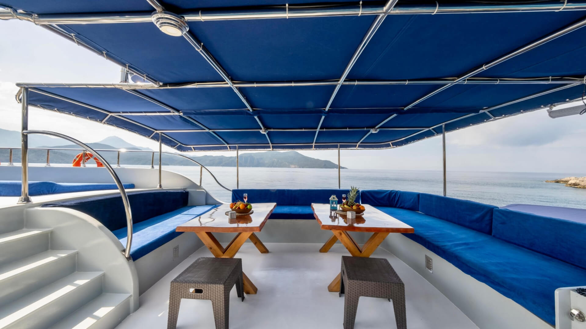 Konaklamalı Tekne Tatili Fethiye Lux Gulet 6 Kabin 24 Metre