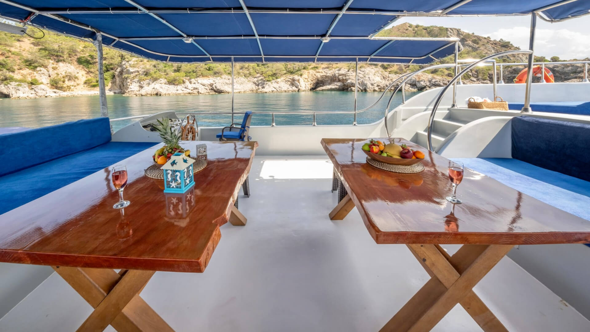 Konaklamalı Tekne Tatili Fethiye Lux Gulet 6 Kabin 24 Metre
