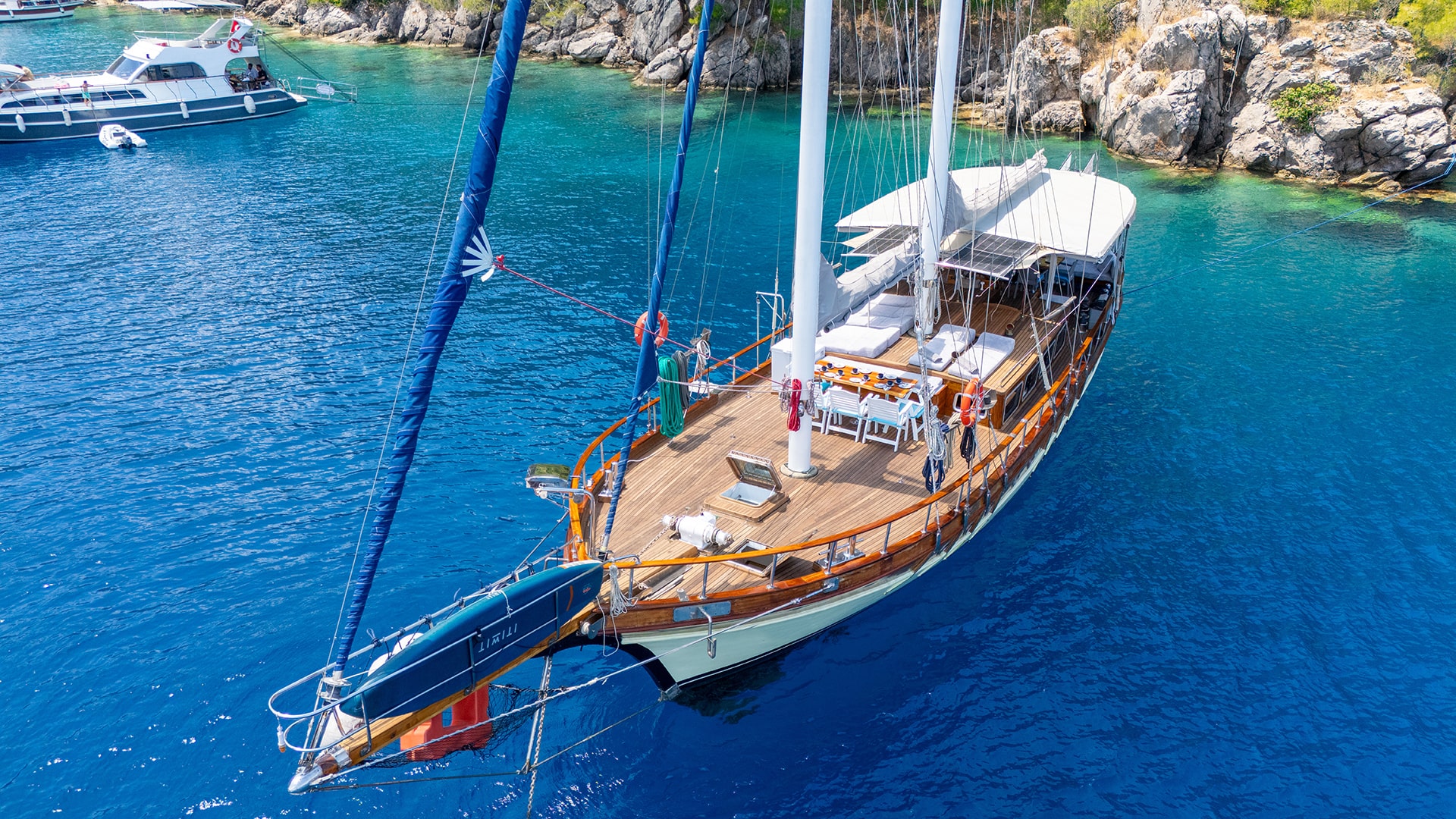 Fethiye Yelkenli Gulet Kiralama 3 Kabin 20 Metre