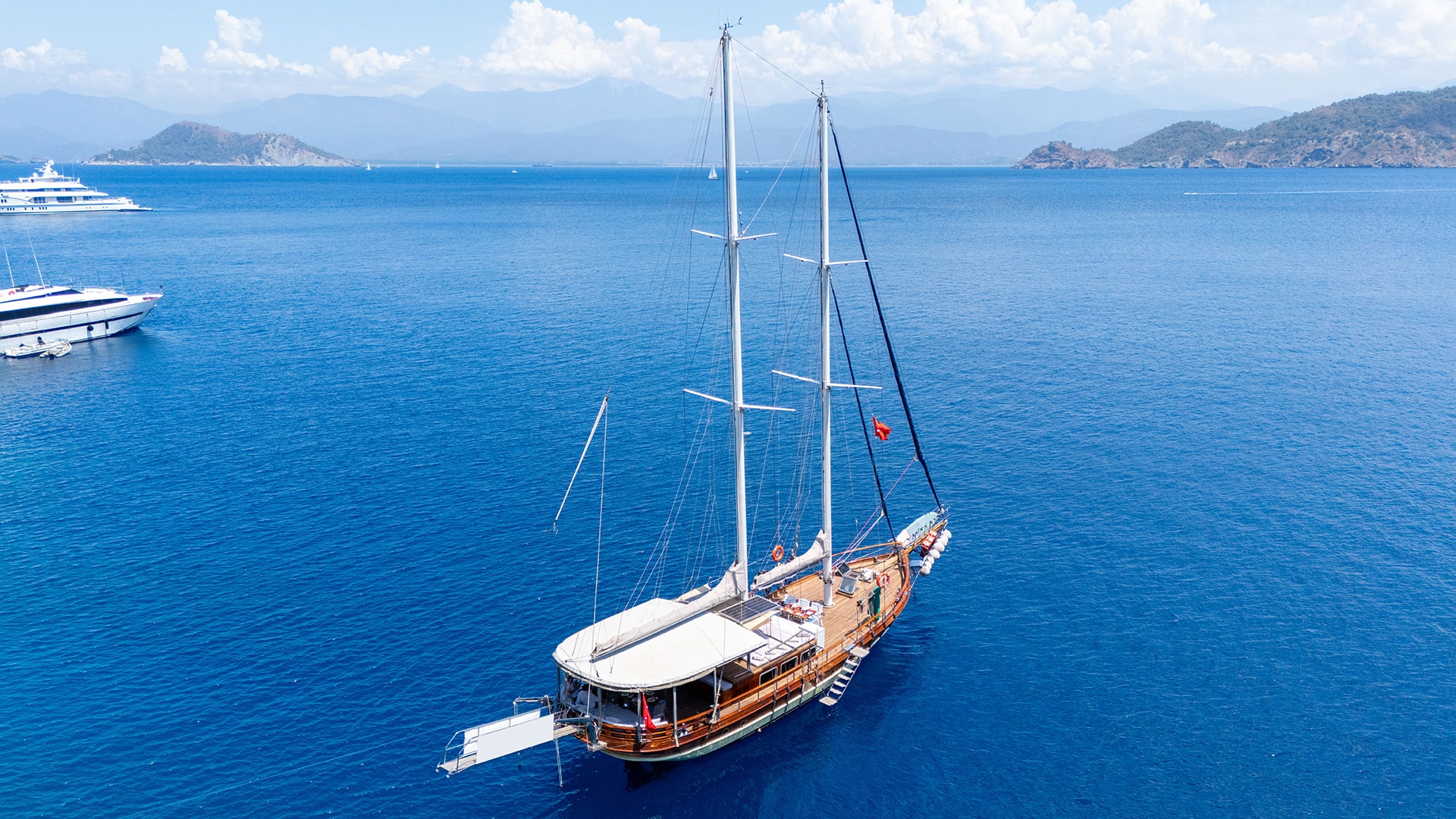 Fethiye Yelkenli Gulet Kiralama 3 Kabin 20 Metre