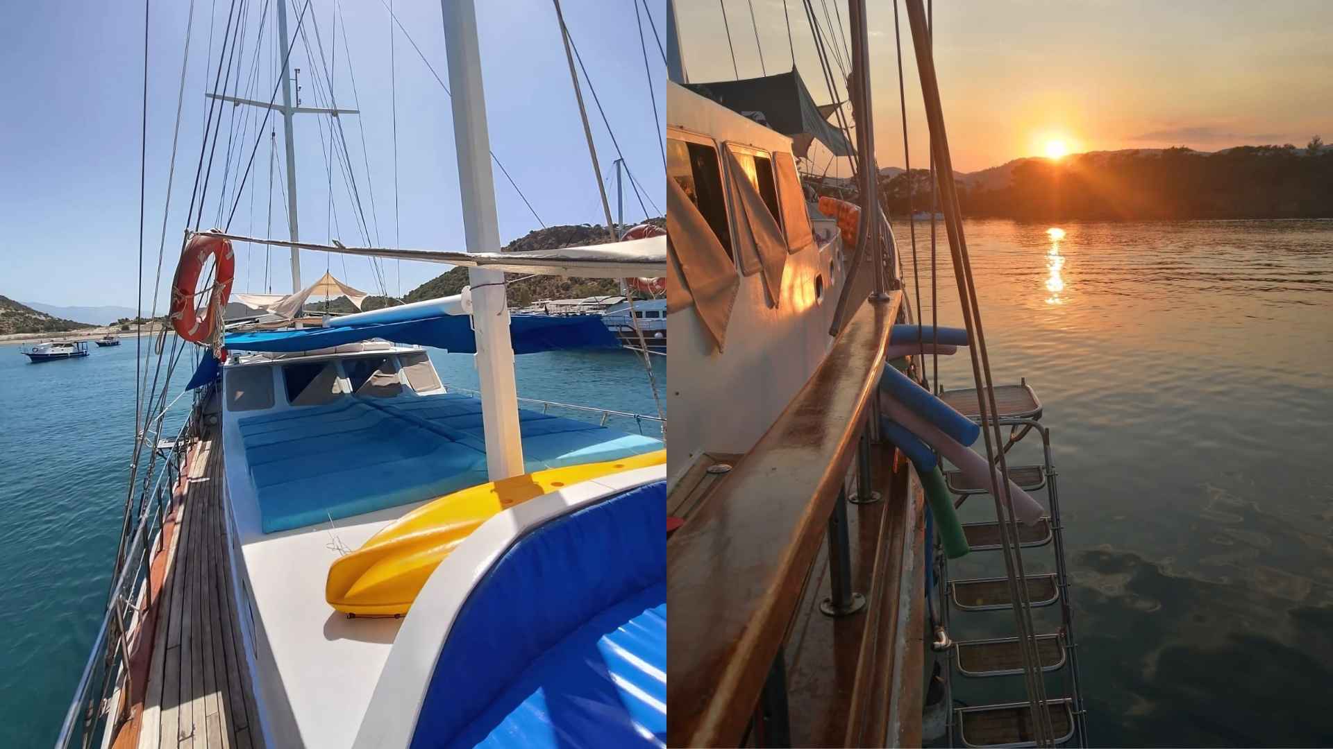 Fethiye Ekonomik Gulet Kiralama 5 kabin 10 kişi