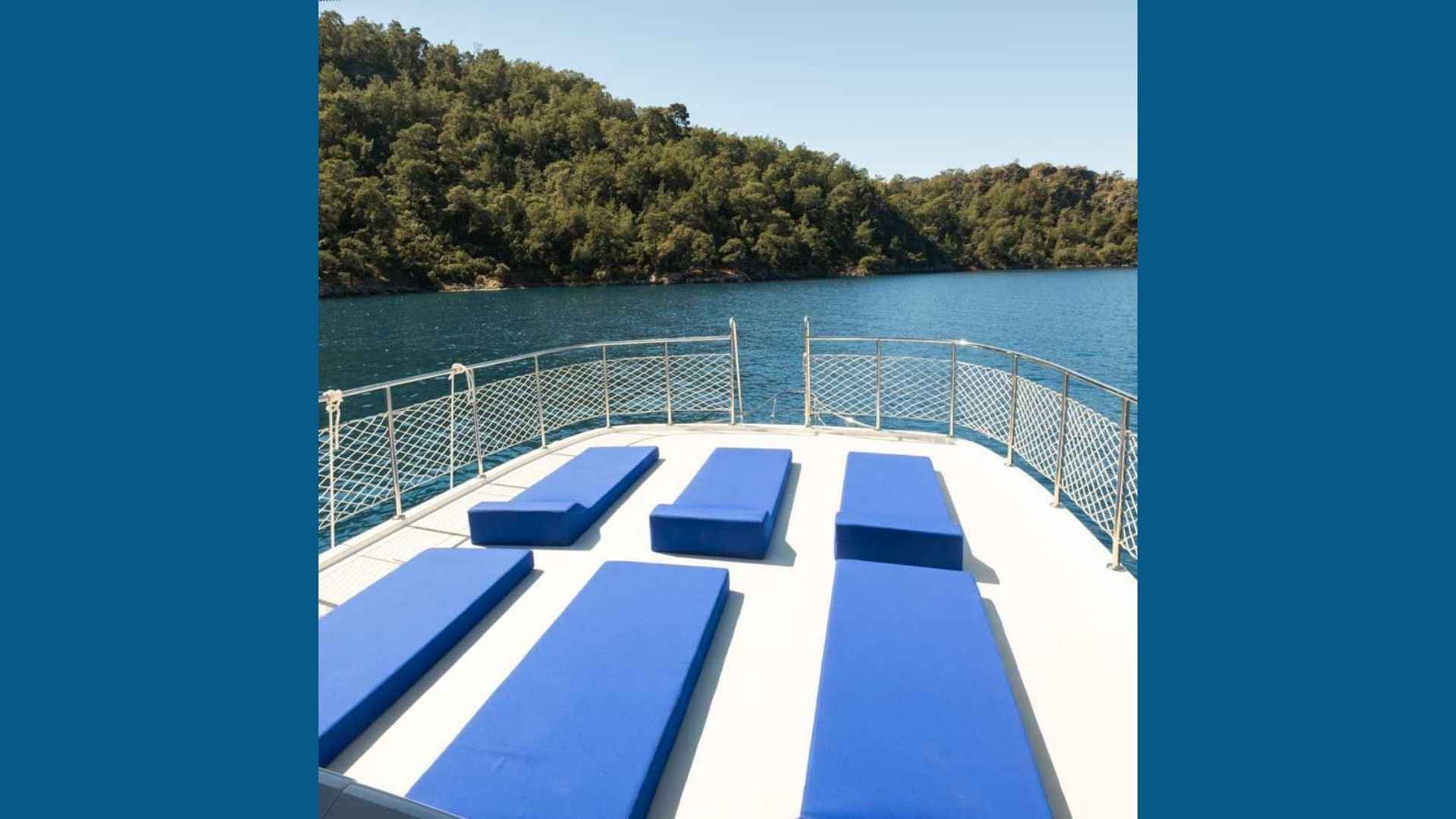 3 Kabinli Lüks Trawler – Göcek’te Konforlu Mavi Yolculuk Deneyimi