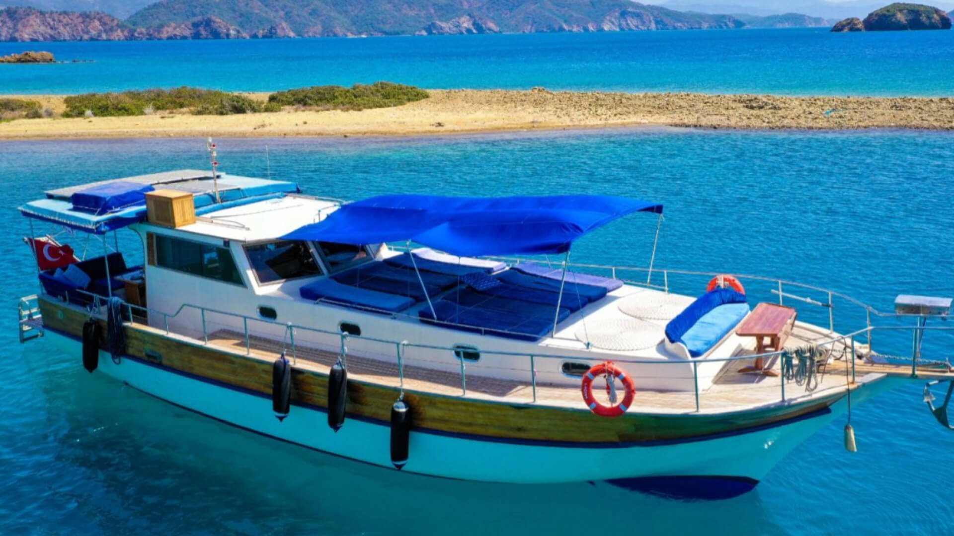 Göcek Lux Gulet 3 Kabin 16 Metre
