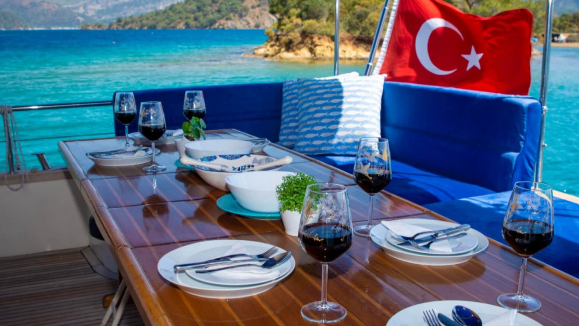 Göcek Lux Gulet 3 Kabin 16 Metre