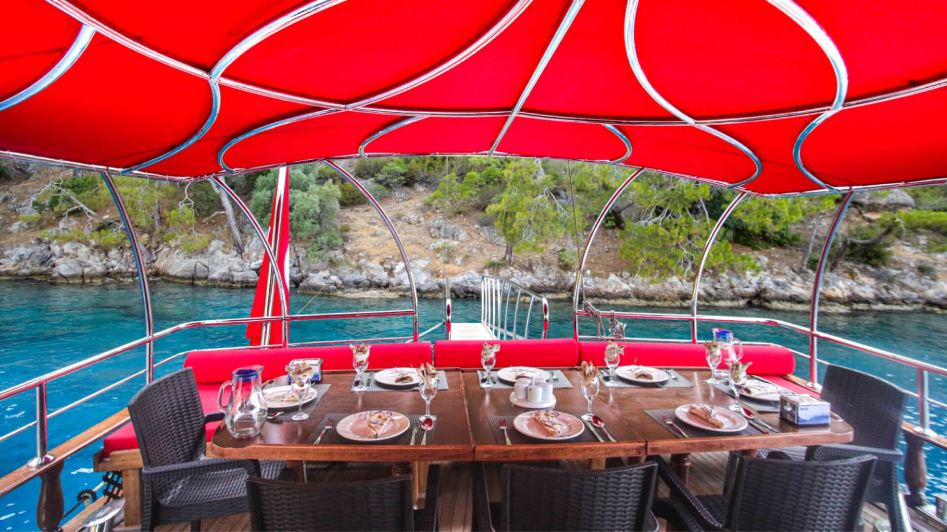 Göcek Tekne Tatili Lux Gulet 8 Kişi 18 Metre
