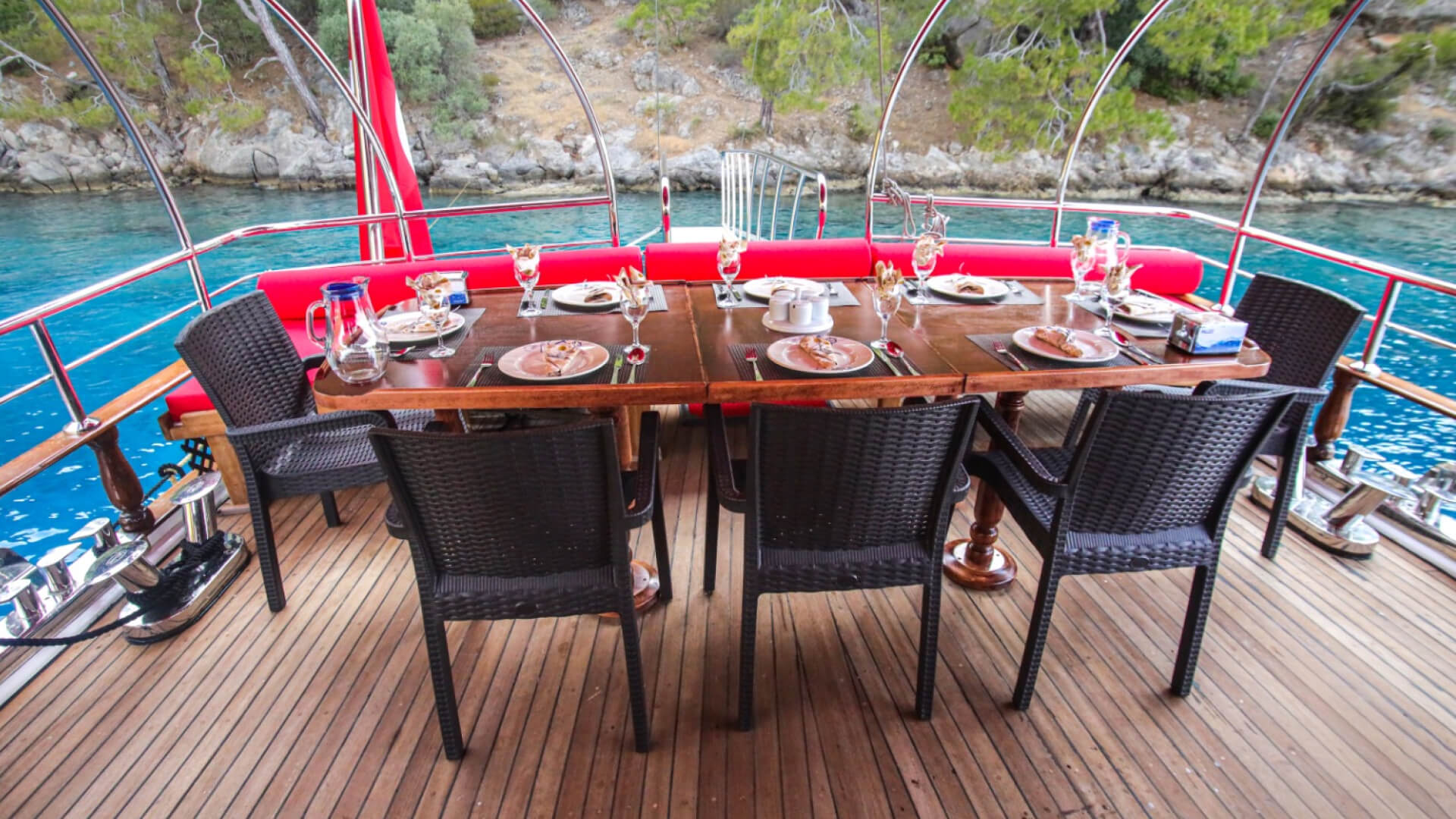 Göcek Tekne Tatili Lux Gulet 8 Kişi 18 Metre