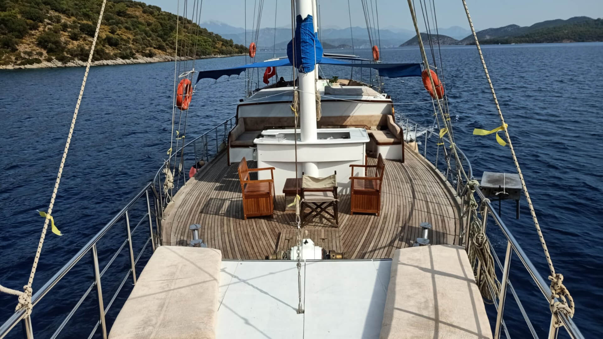 Göcek Lux Konaklamalı Gulet  6 Kabin 24 Metre Mavi Tur