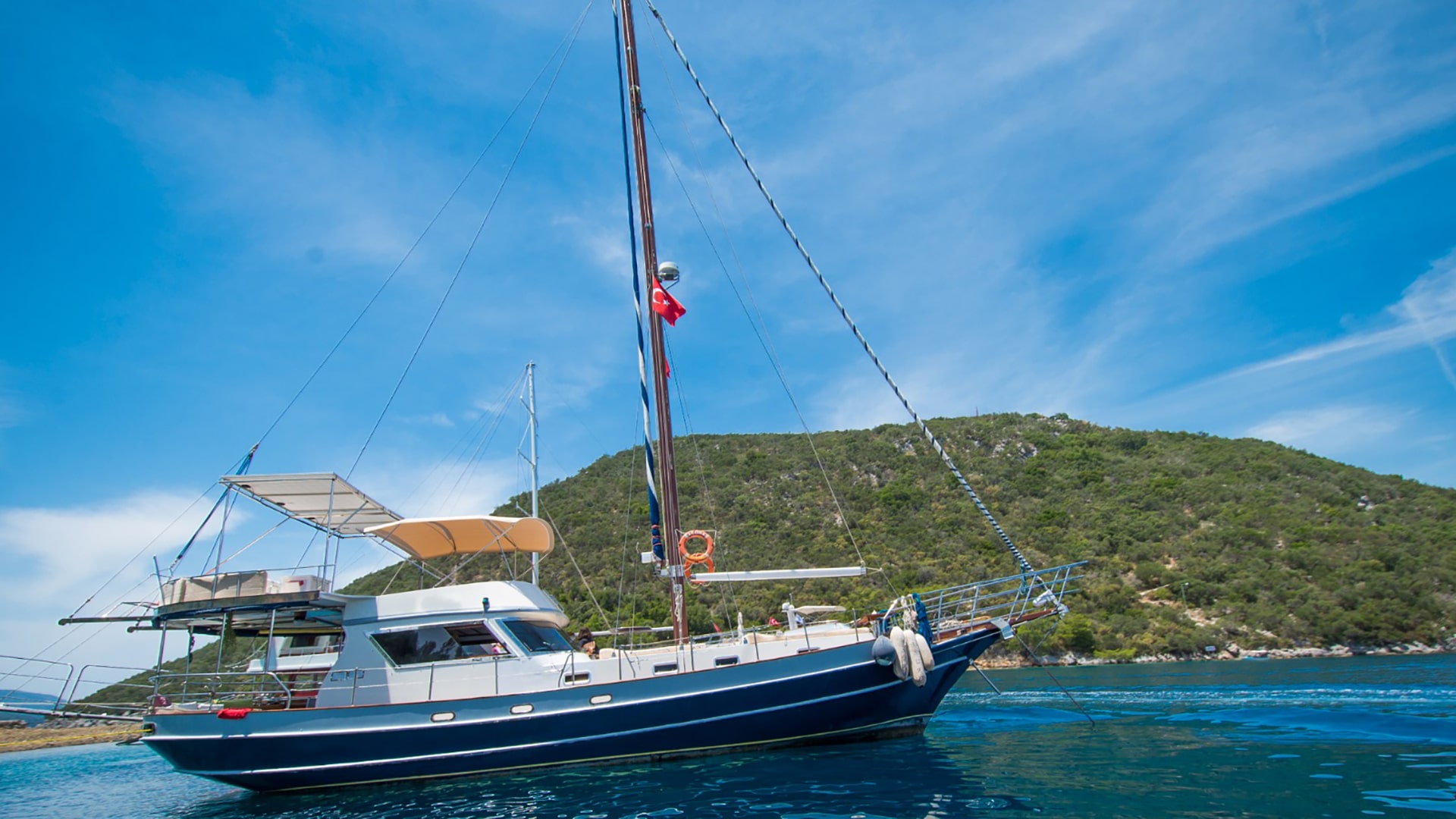 Göcek Mavi Tur Lux Gulet  3 Kabin 18 Metre