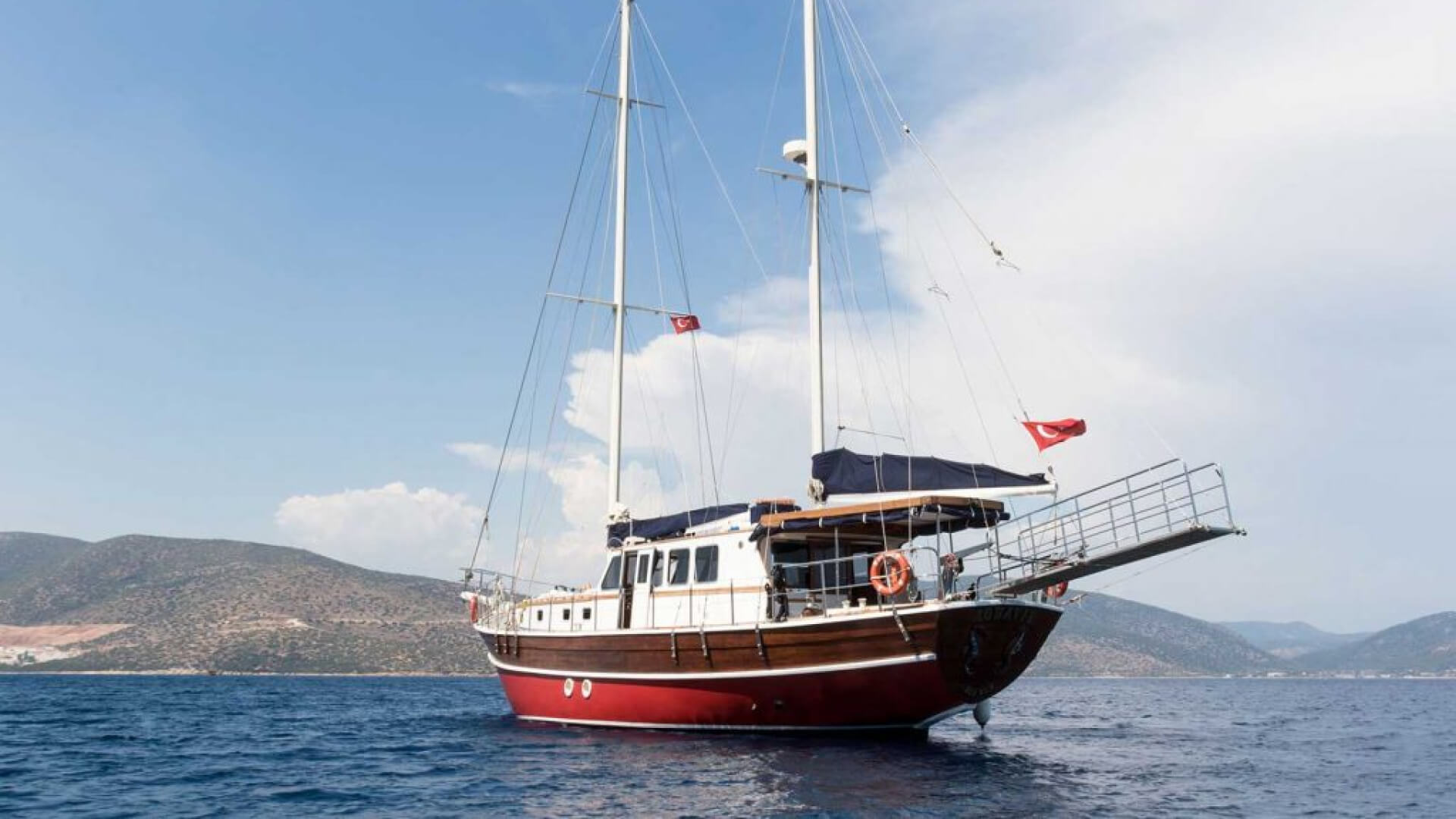 Göcek Mavi Yolculuk 3 Kabin 20 Metre Standart Gulet