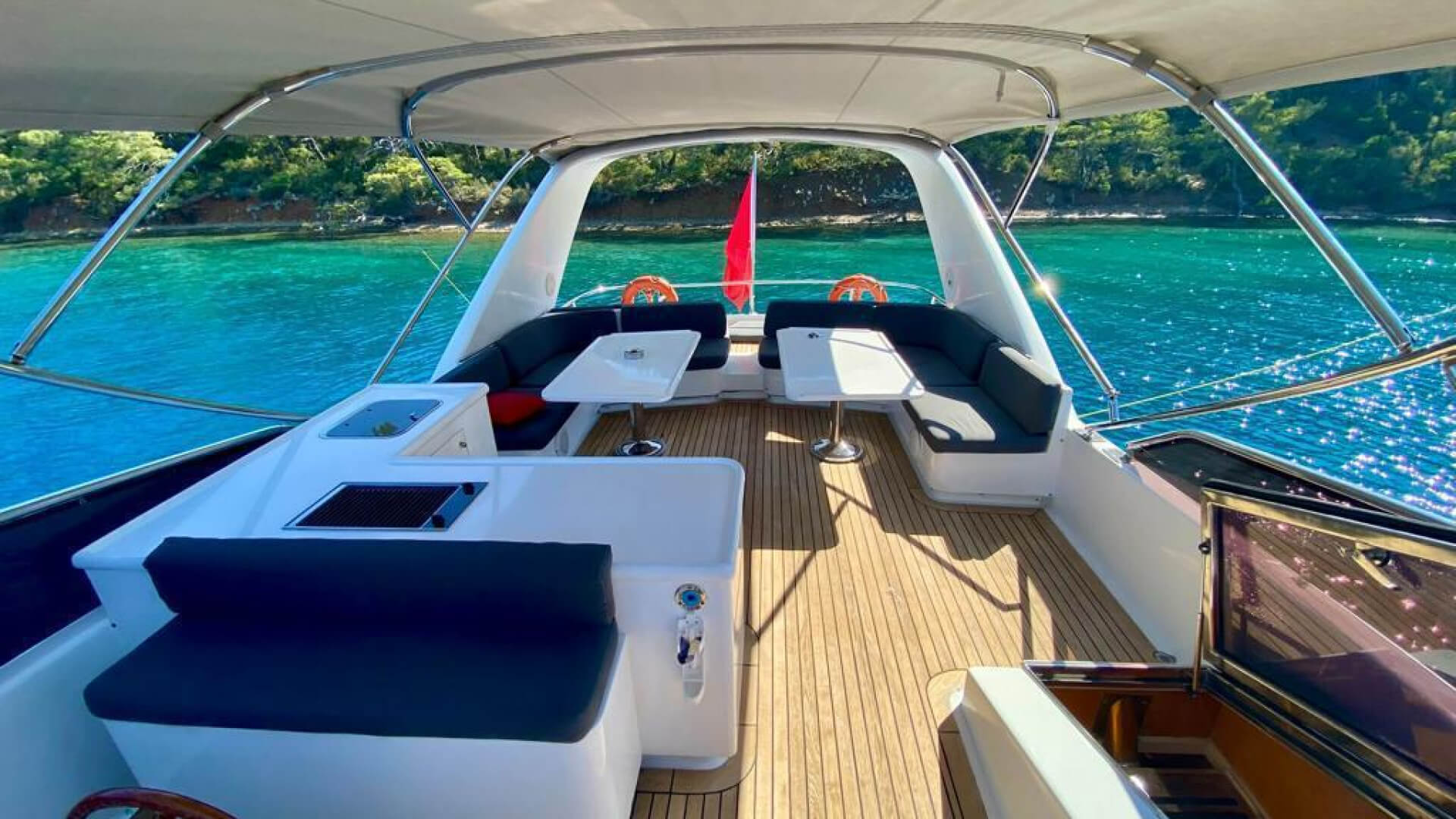 4 Kabin Motoryat Göcek Mavi yolculuk  8 Kişi