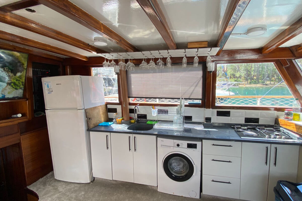 Göcek Lux Klimalı Kiralık Gulet 4 Kabin 20 Metre