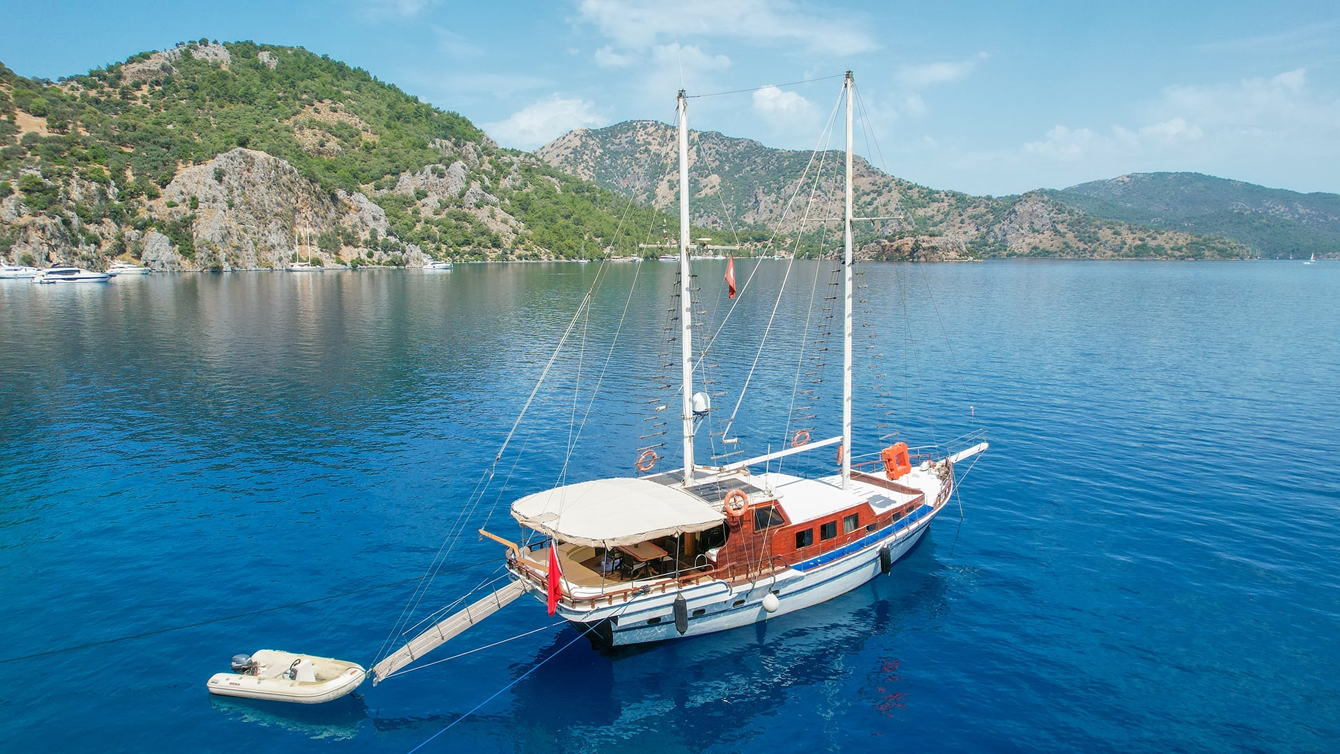 Fethiye Göcek Standart Plus Kiralık Gulet 3 Kabin 17 Metre