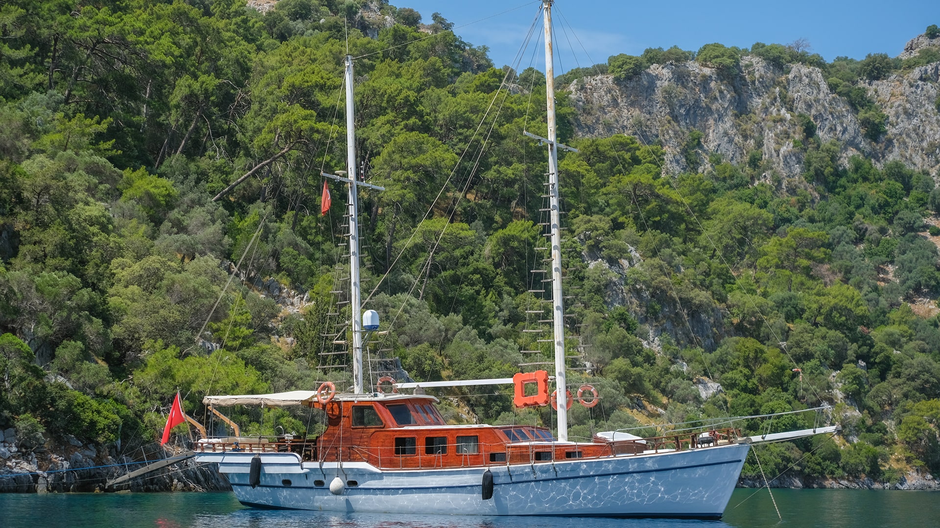 Fethiye Göcek Standart Plus Kiralık Gulet 3 Kabin 17 Metre