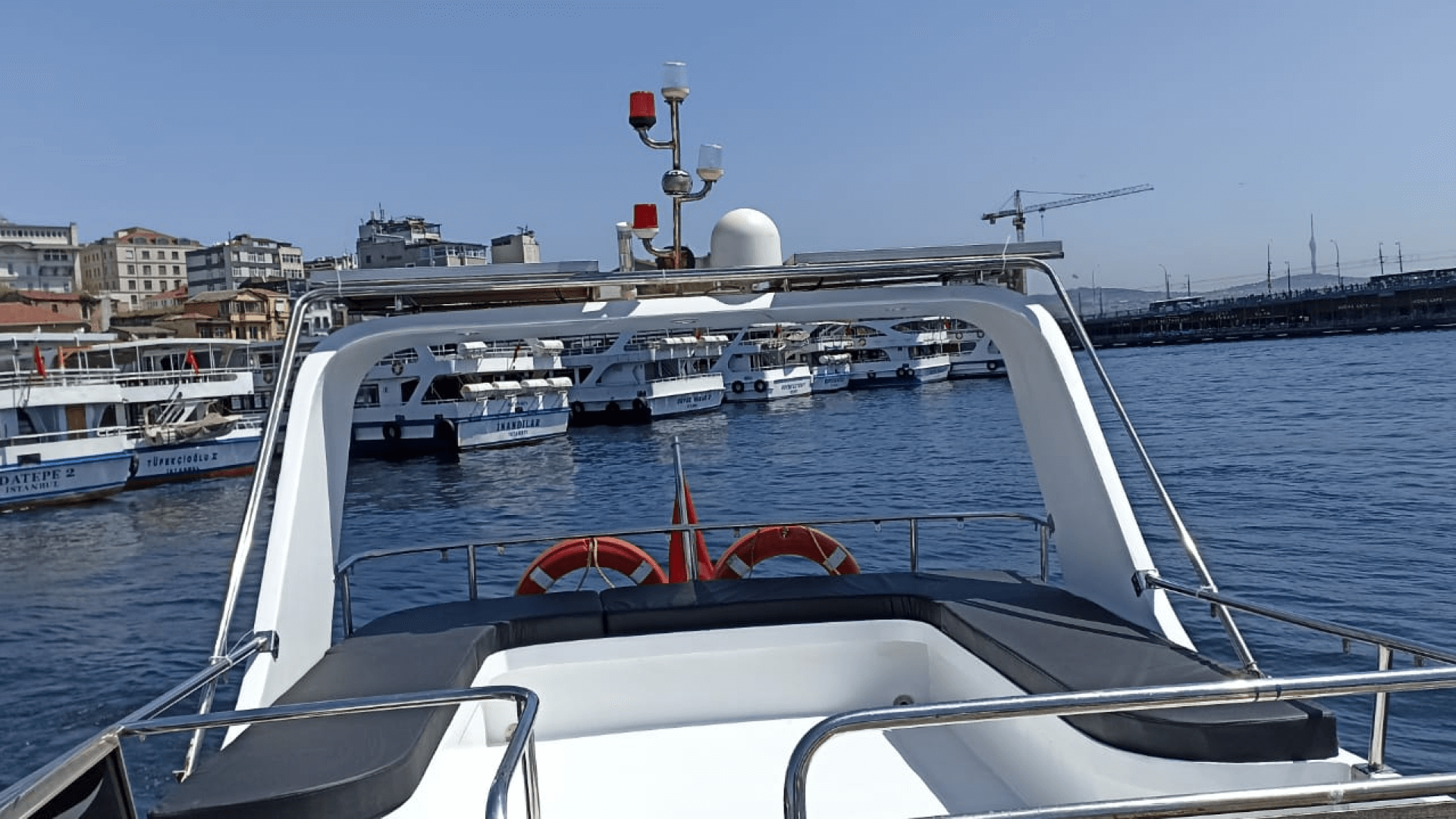 İstanbul Boğaz Turu Motoryat Kiralama 12 Kişilik 14 Metre