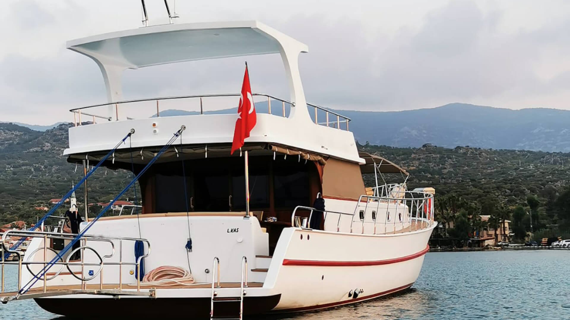 Göcek Lux Yat  3 Kabin 17  Metre