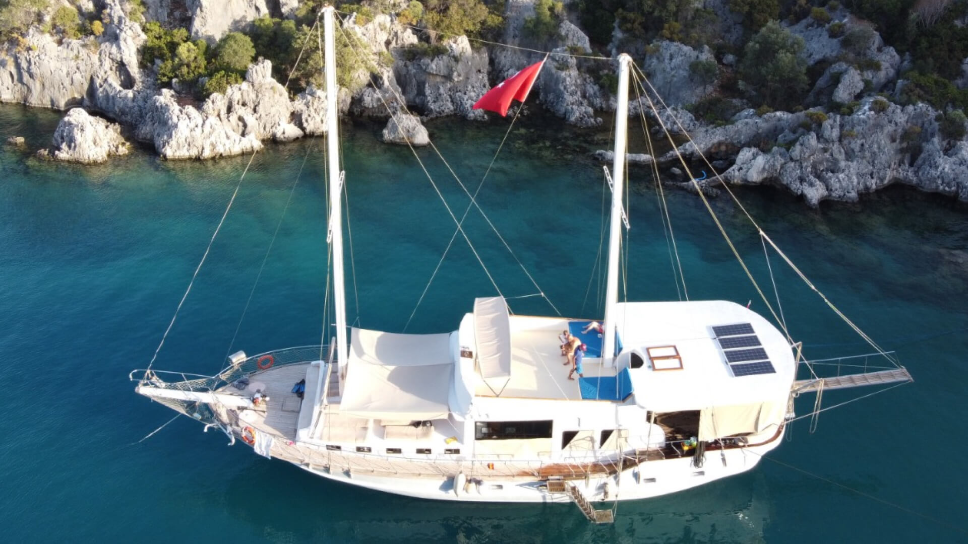 Kekova Konaklamalı Kiralık Sdandat  Gulet 5 Kabin 24 Metre