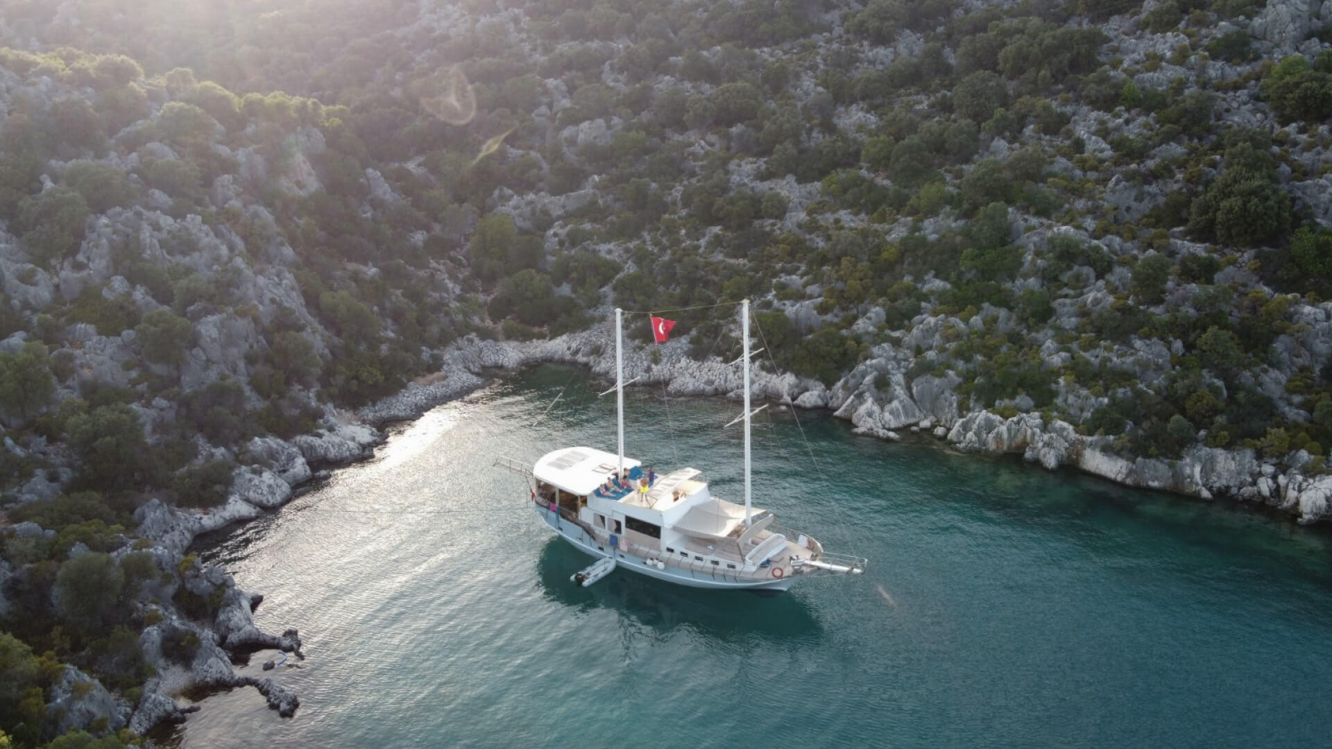 Kekova Konaklamalı Kiralık Sdandat  Gulet 5 Kabin 24 Metre