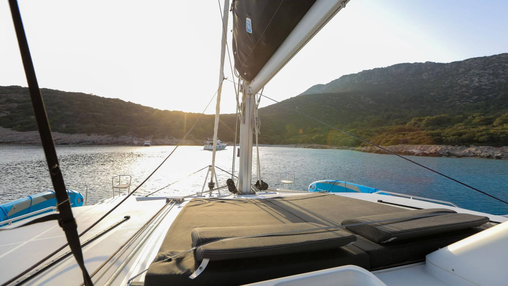 Lagoon 45 Katamaran ile Mavi yolculuk 4 Kabin 4 Duş