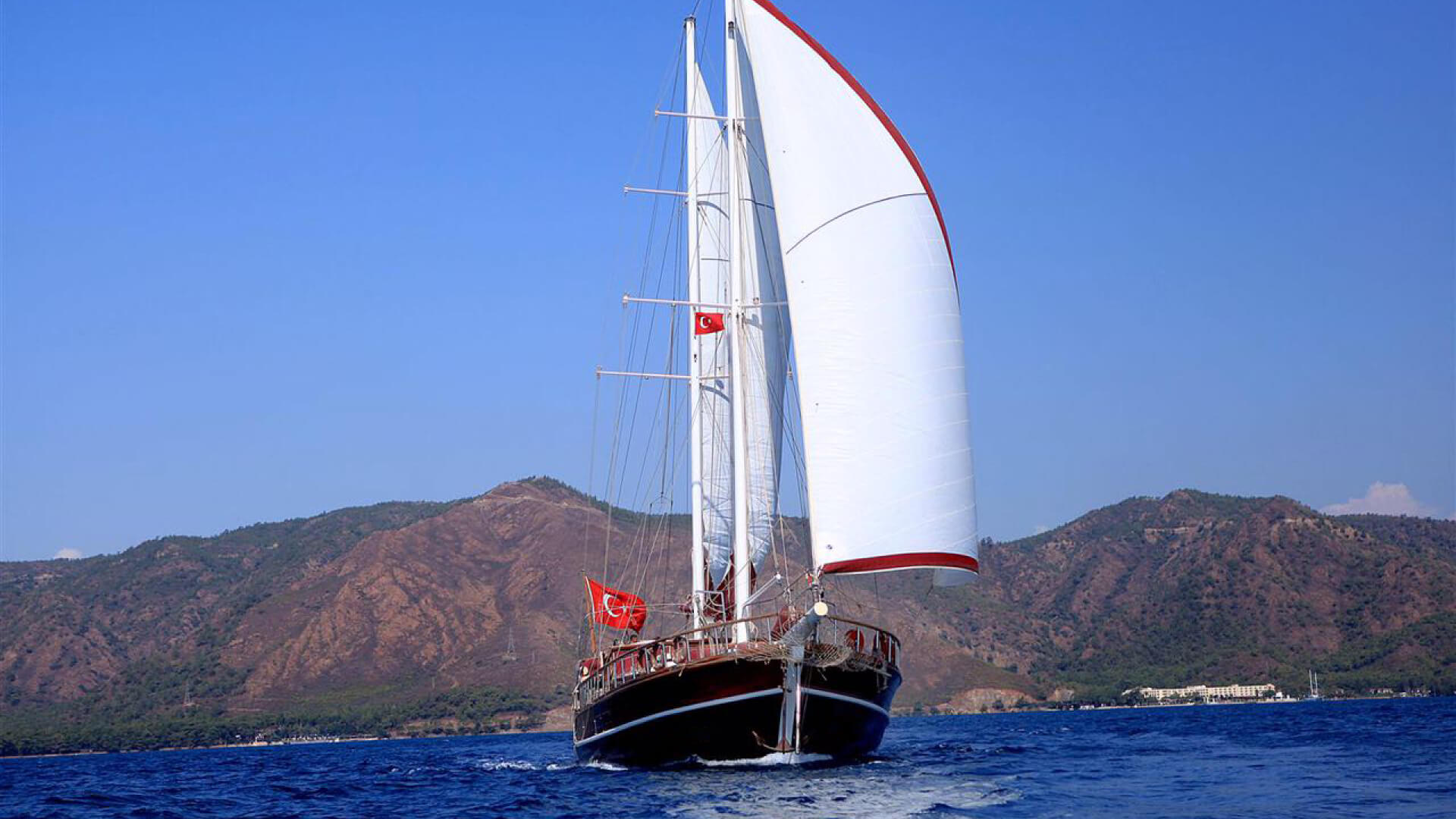 Selimiye Lux Mavi Tur Teknesi 6 Kabin 30 Metre
