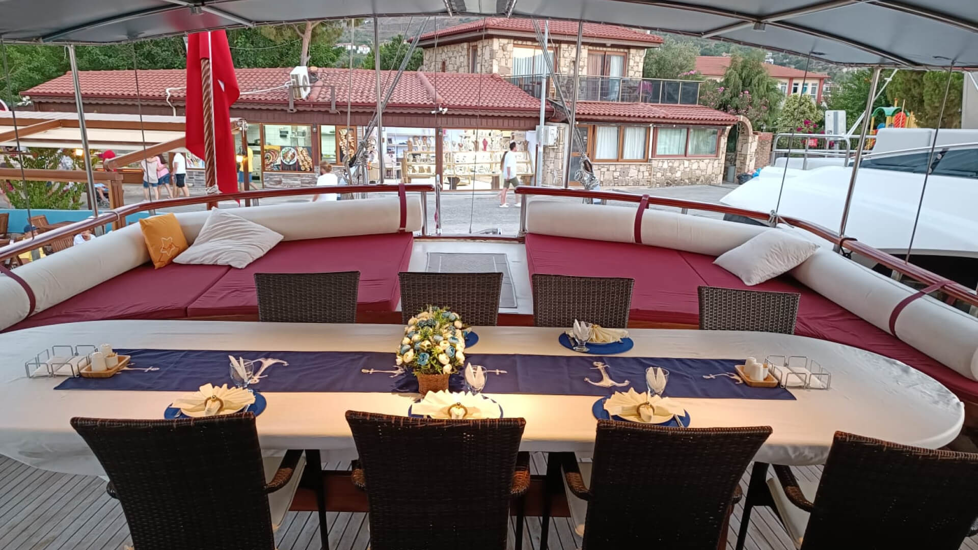 Selimiye Lux Mavi Tur Teknesi 6 Kabin 30 Metre