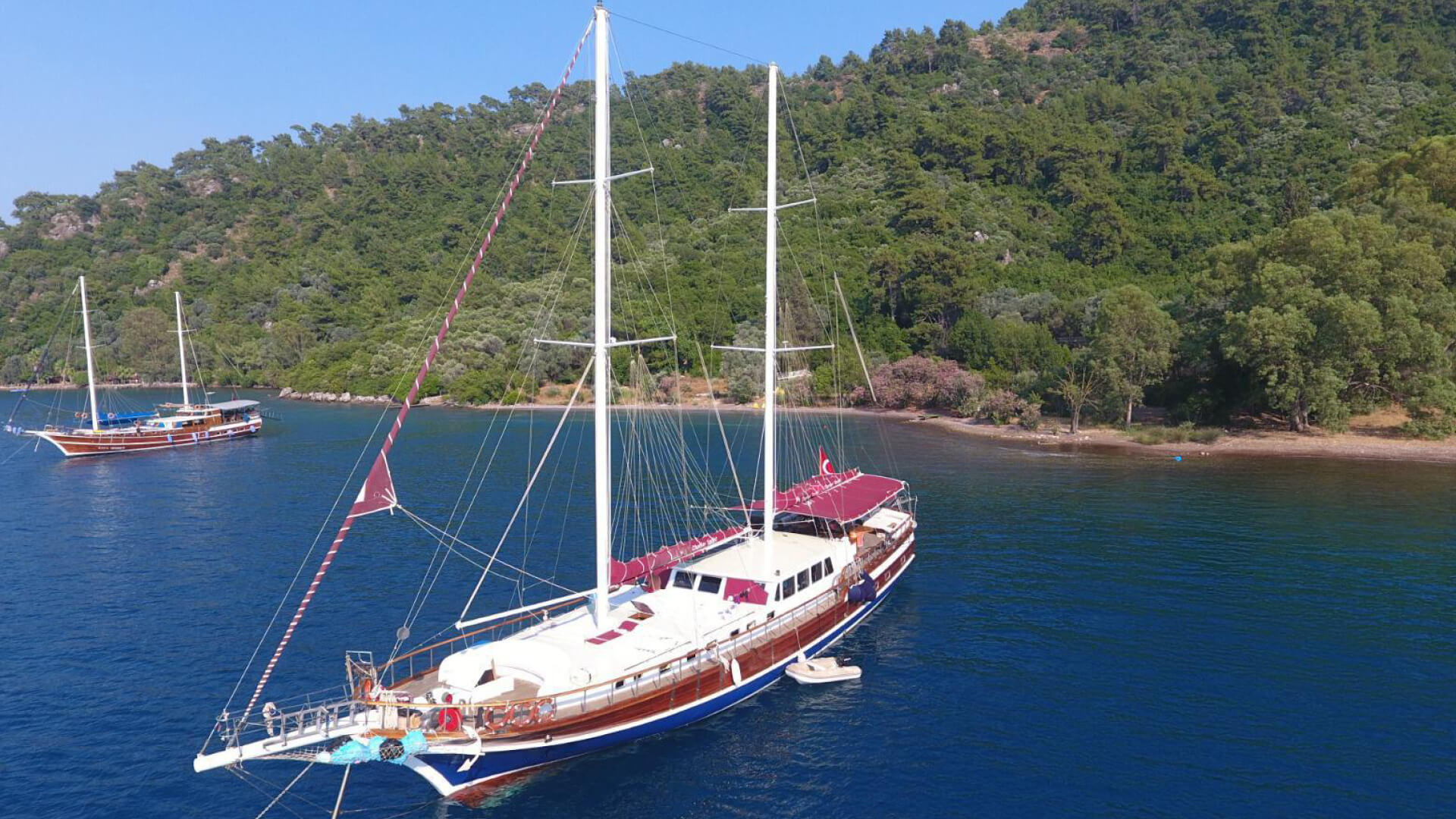 Selimiye Lux Mavi Tur Teknesi 6 Kabin 30 Metre
